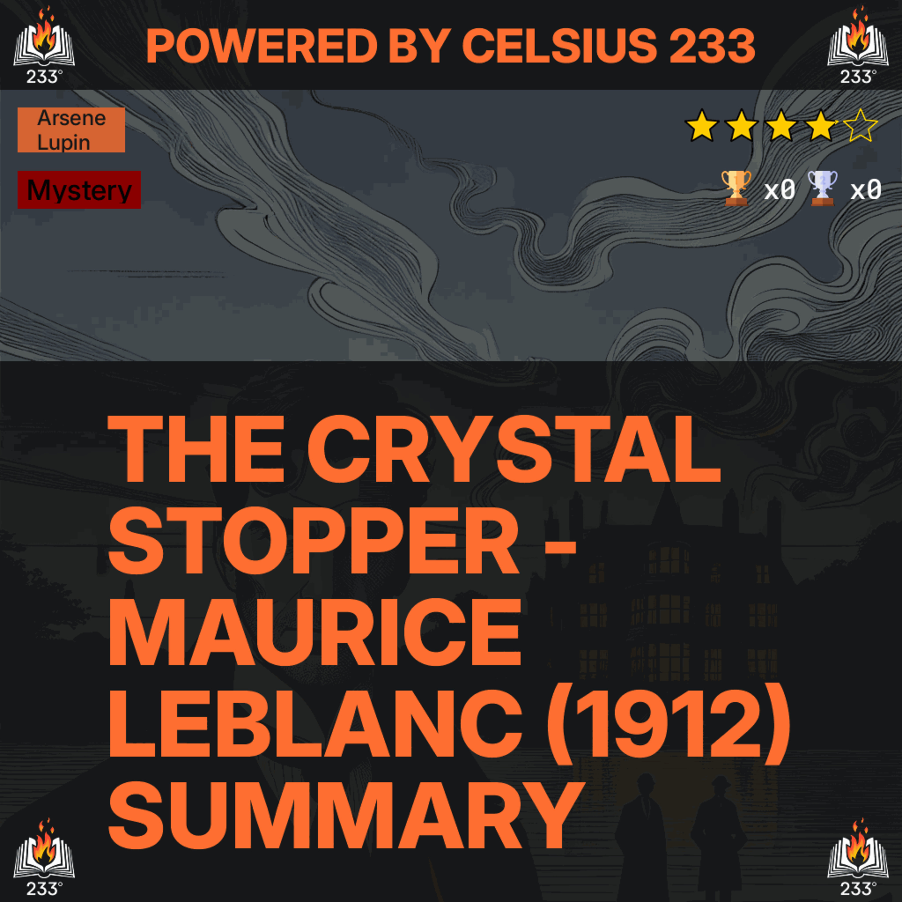 The Crystal Stopper - Maurice Leblanc (1912) Summary (Arsene Lupin - 5)