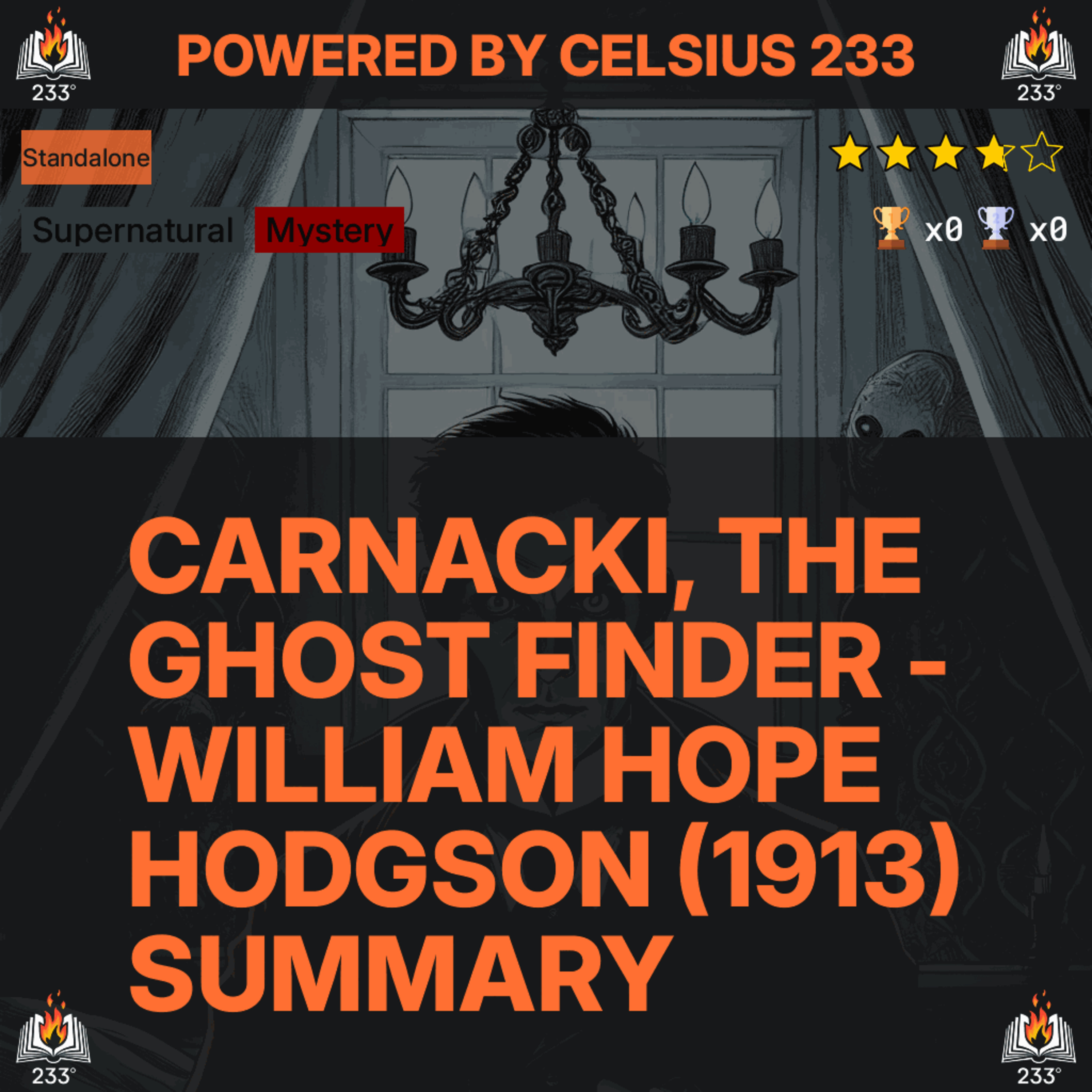 Carnacki, The Ghost Finder - William Hope Hodgson (1913) Summary