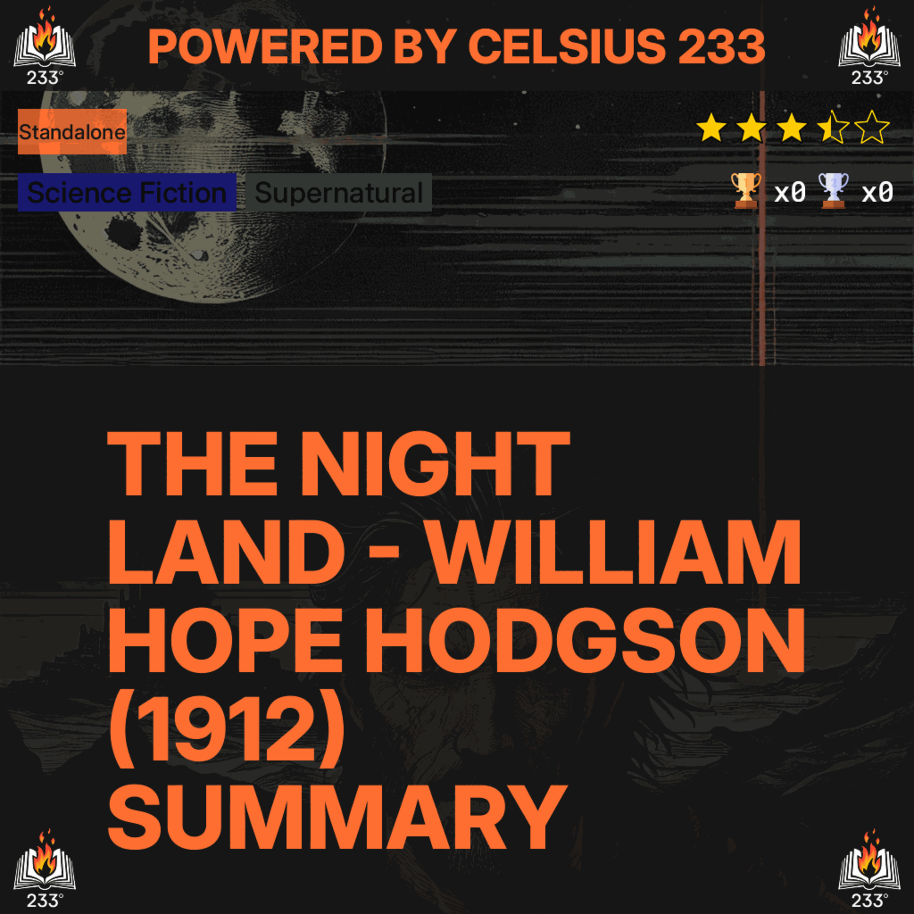 The Night Land - William Hope Hodgson (1912) Summary