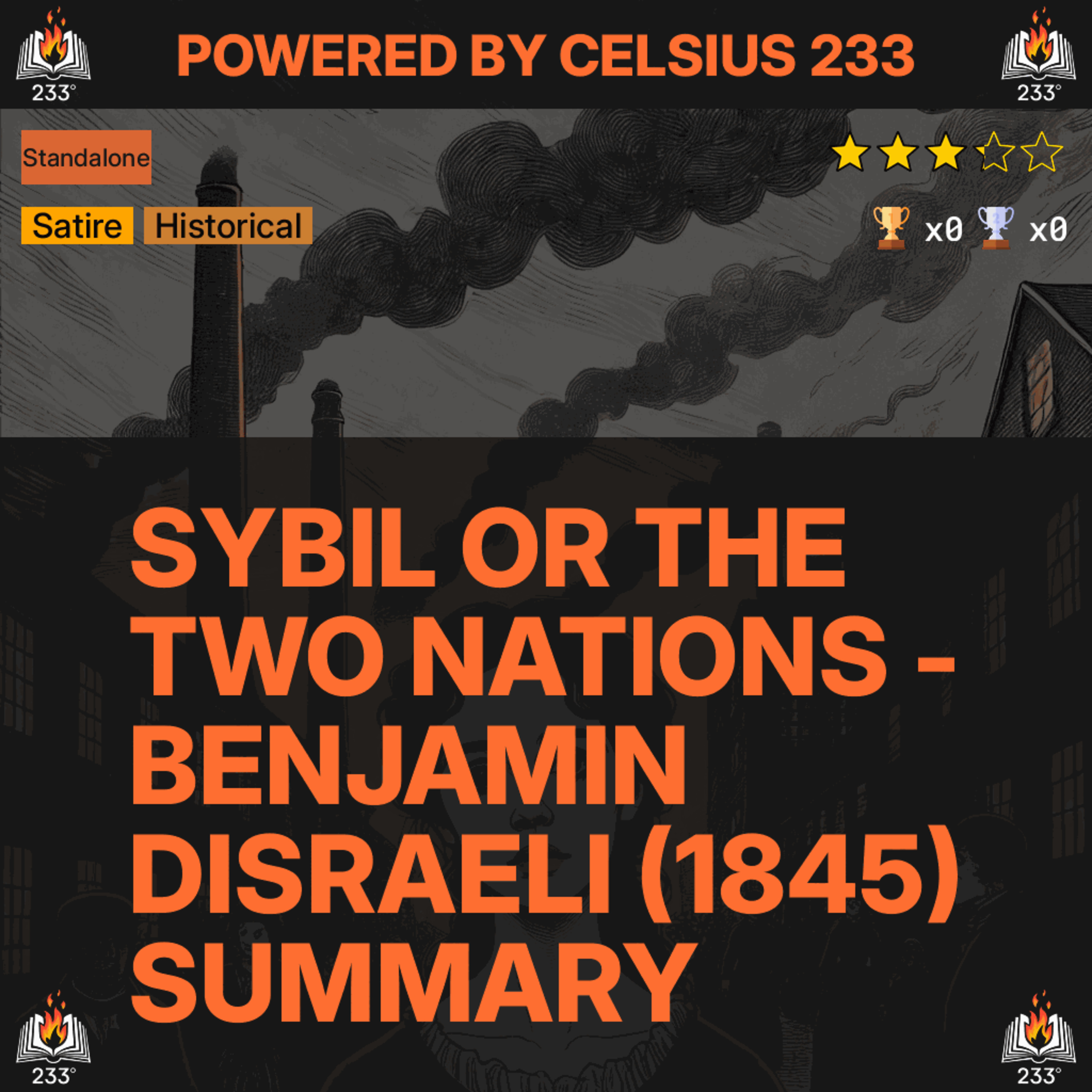 Sybil or The Two Nations - Benjamin Disraeli (1845) Summary