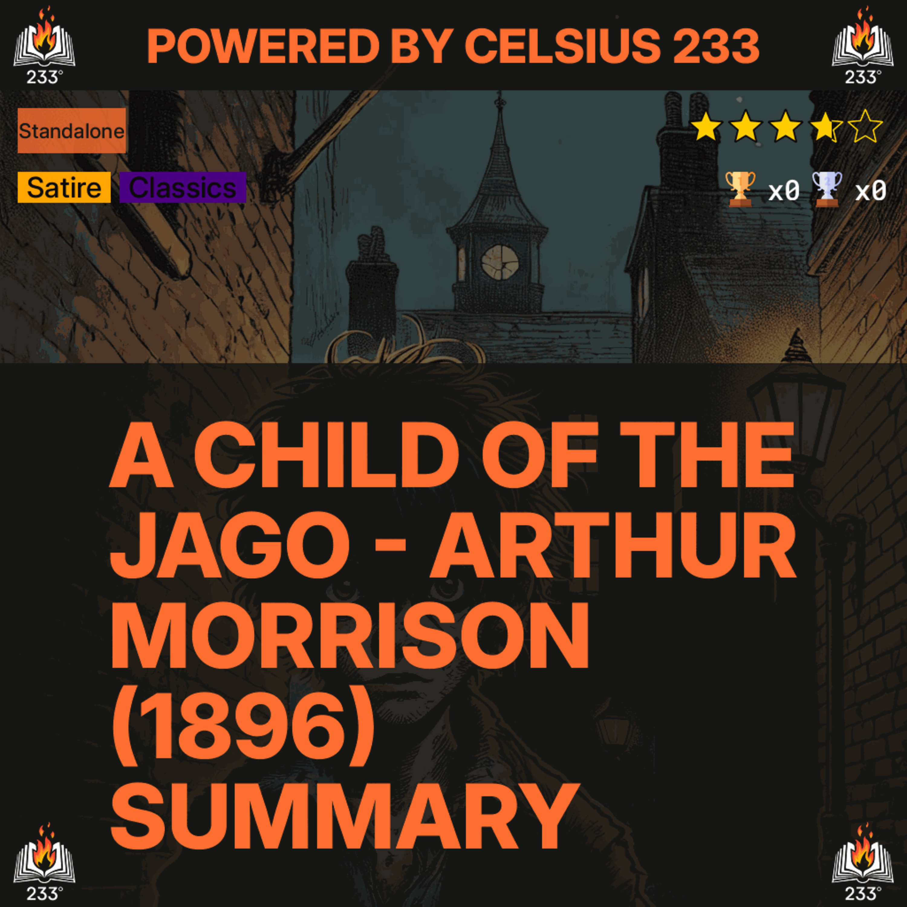 A Child of the Jago - Arthur Morrison (1896) Summary