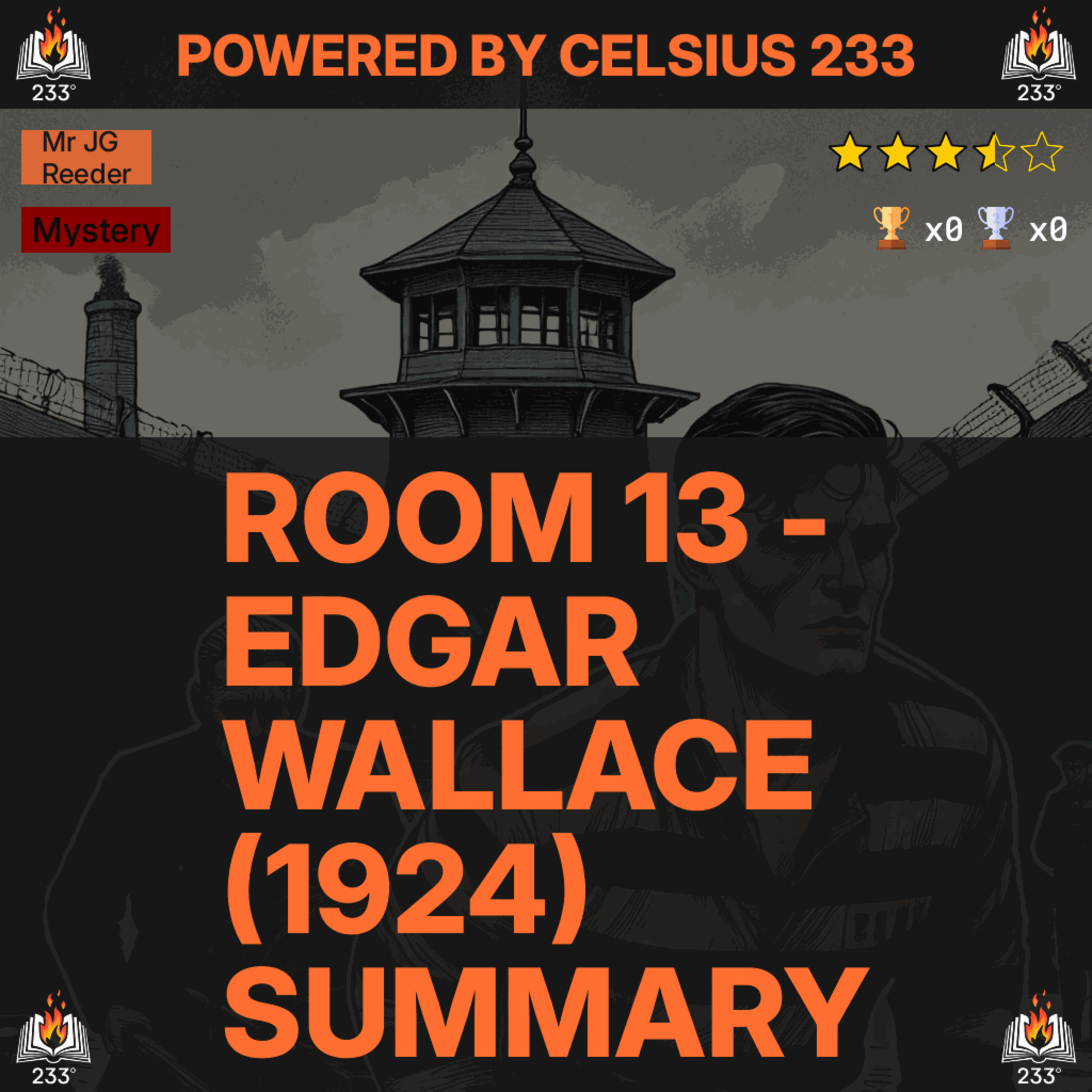 Room 13 - Edgar Wallace (1924) Summary (Mr JG Reeder - 1) - 3.55 ⭐️