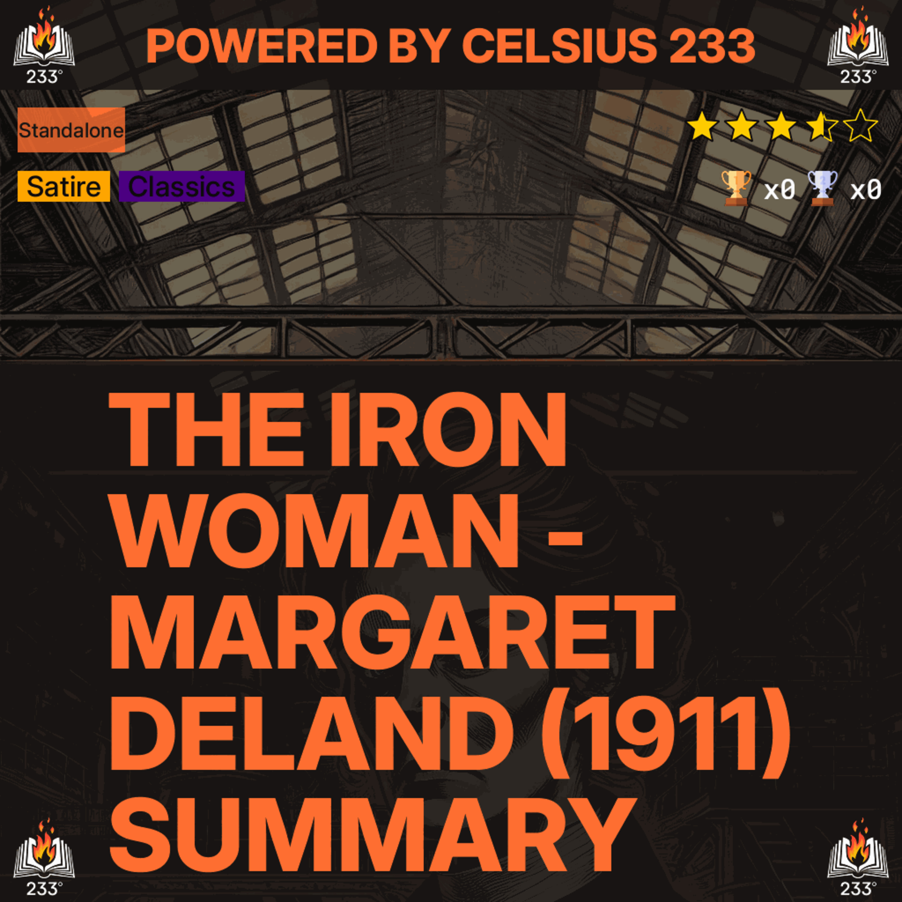 The Iron Woman - Margaret Deland (1911) Summary - 3.58 ⭐️