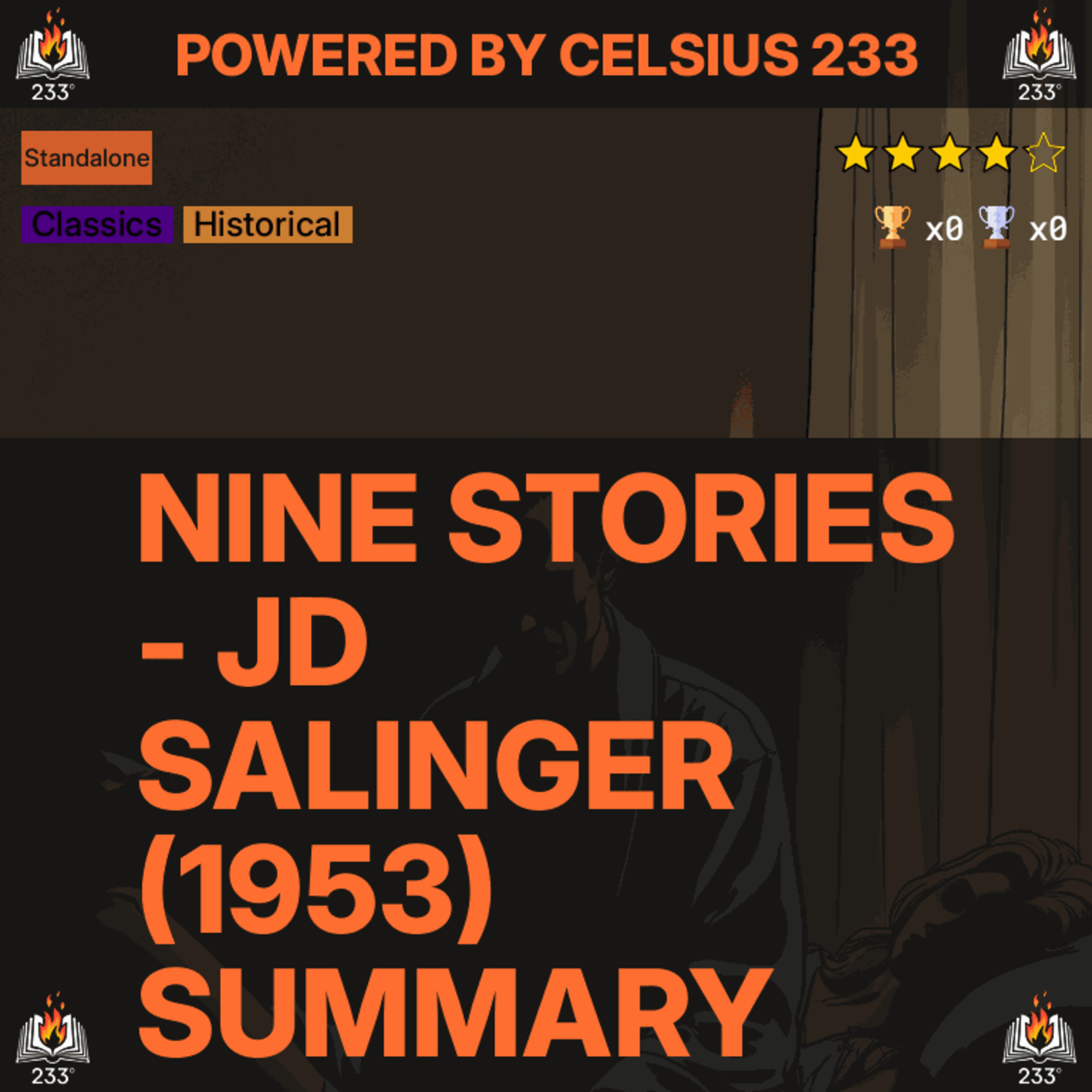 Nine Stories - JD Salinger (1953) Summary - 4.18 ⭐️