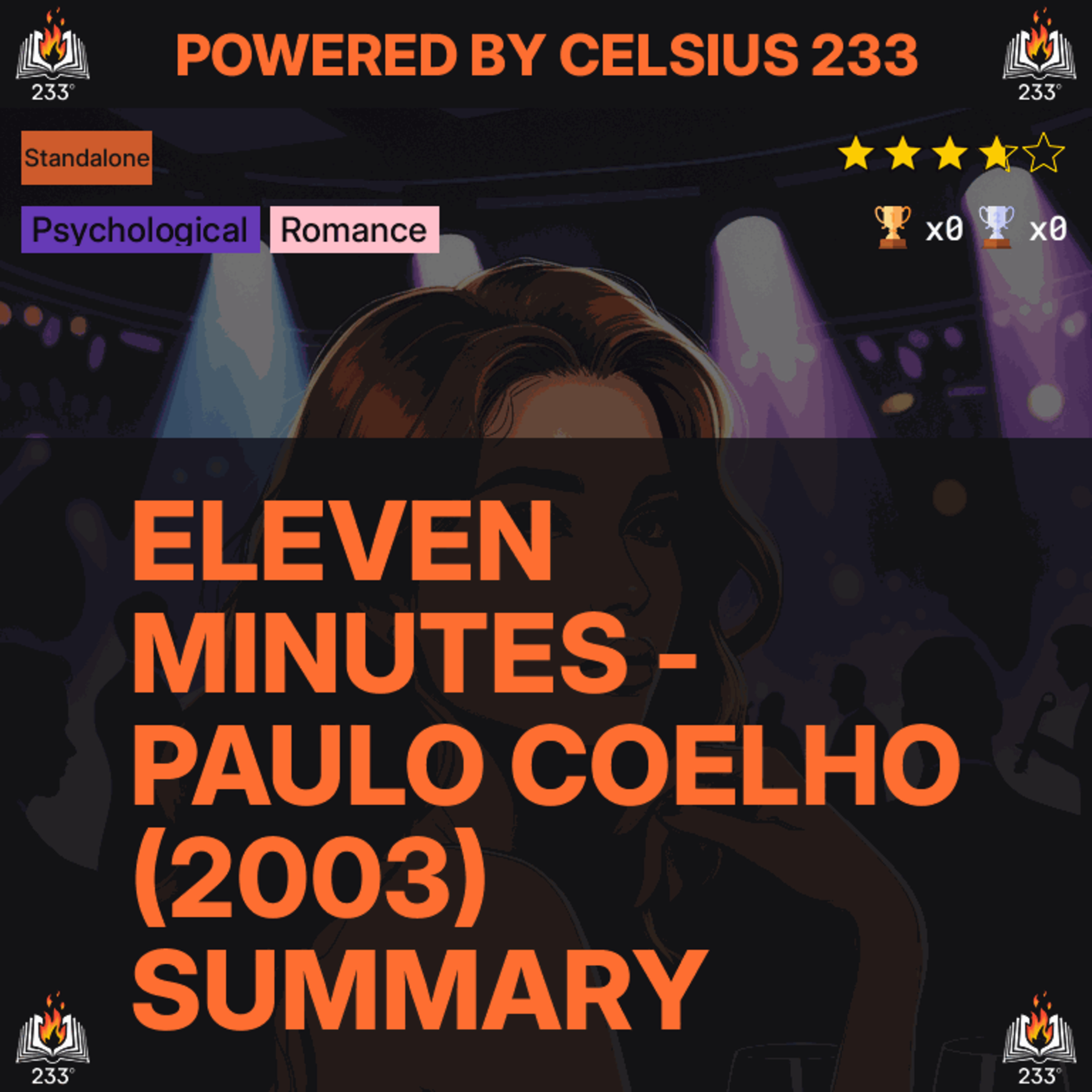 Eleven Minutes - Paulo Coelho (2003) Summary - 3.71 ⭐️