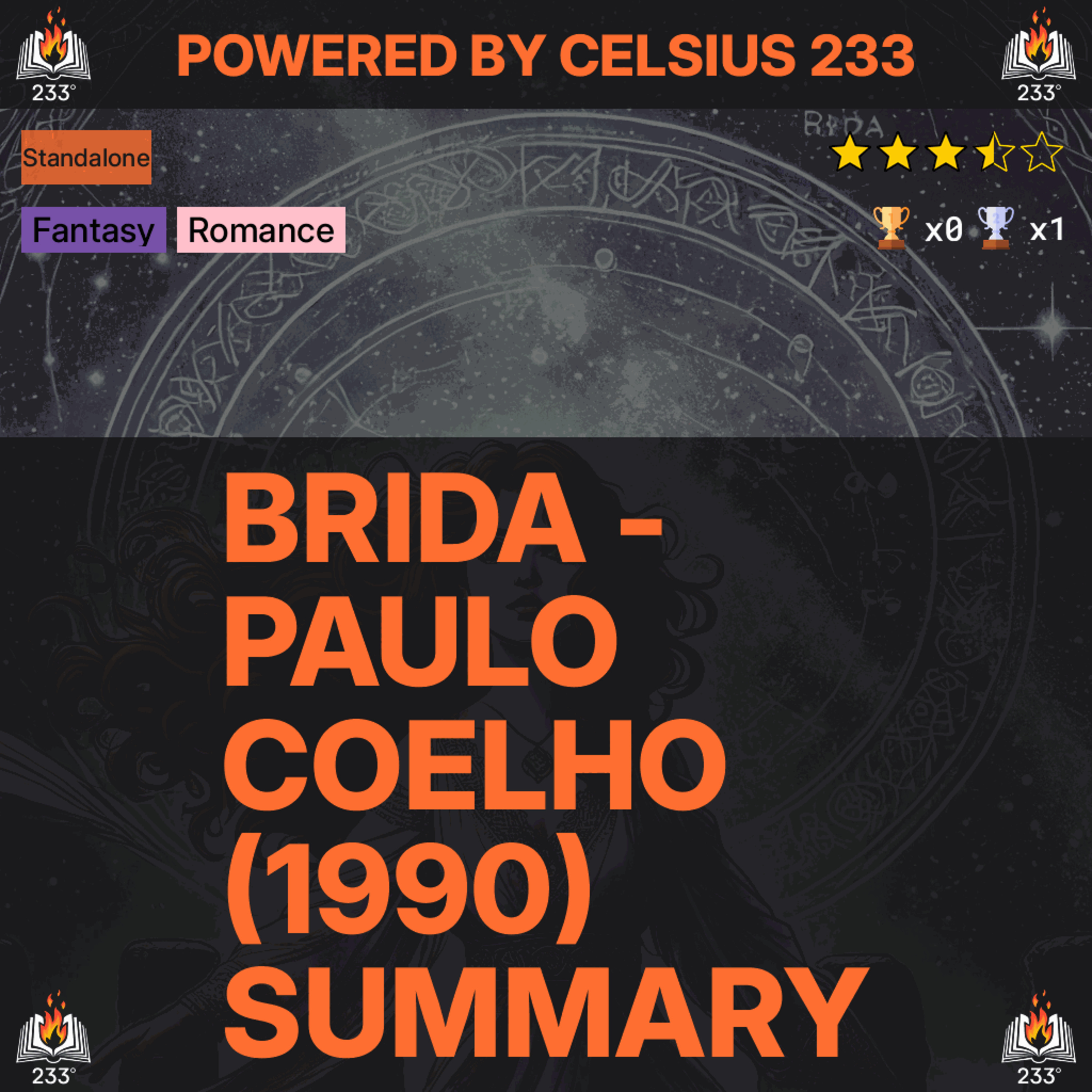 Brida - Paulo Coelho (1990) Summary - 3.5 ⭐️