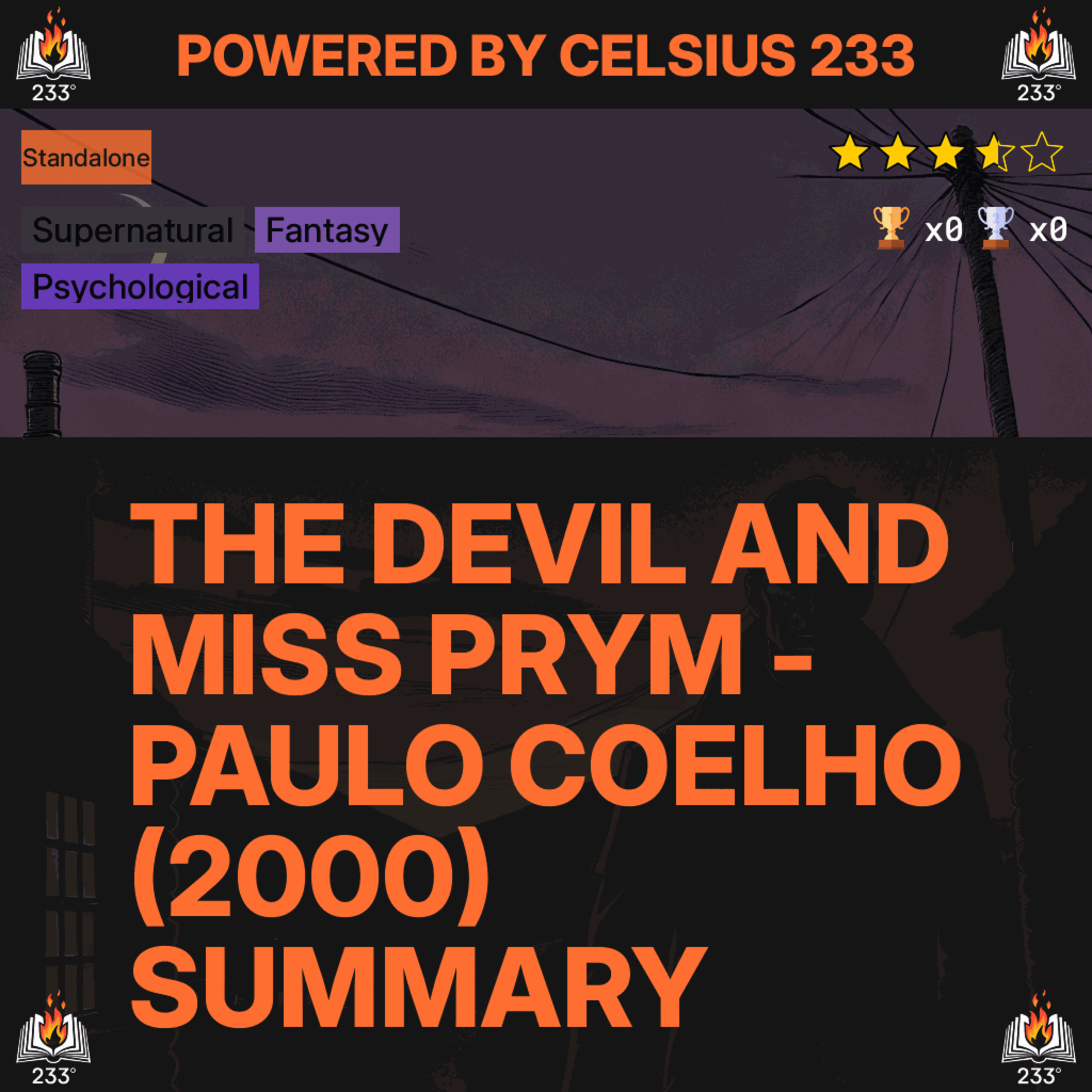 The Devil and Miss Prym - Paulo Coelho (2000) Summary - 3.62 ⭐️