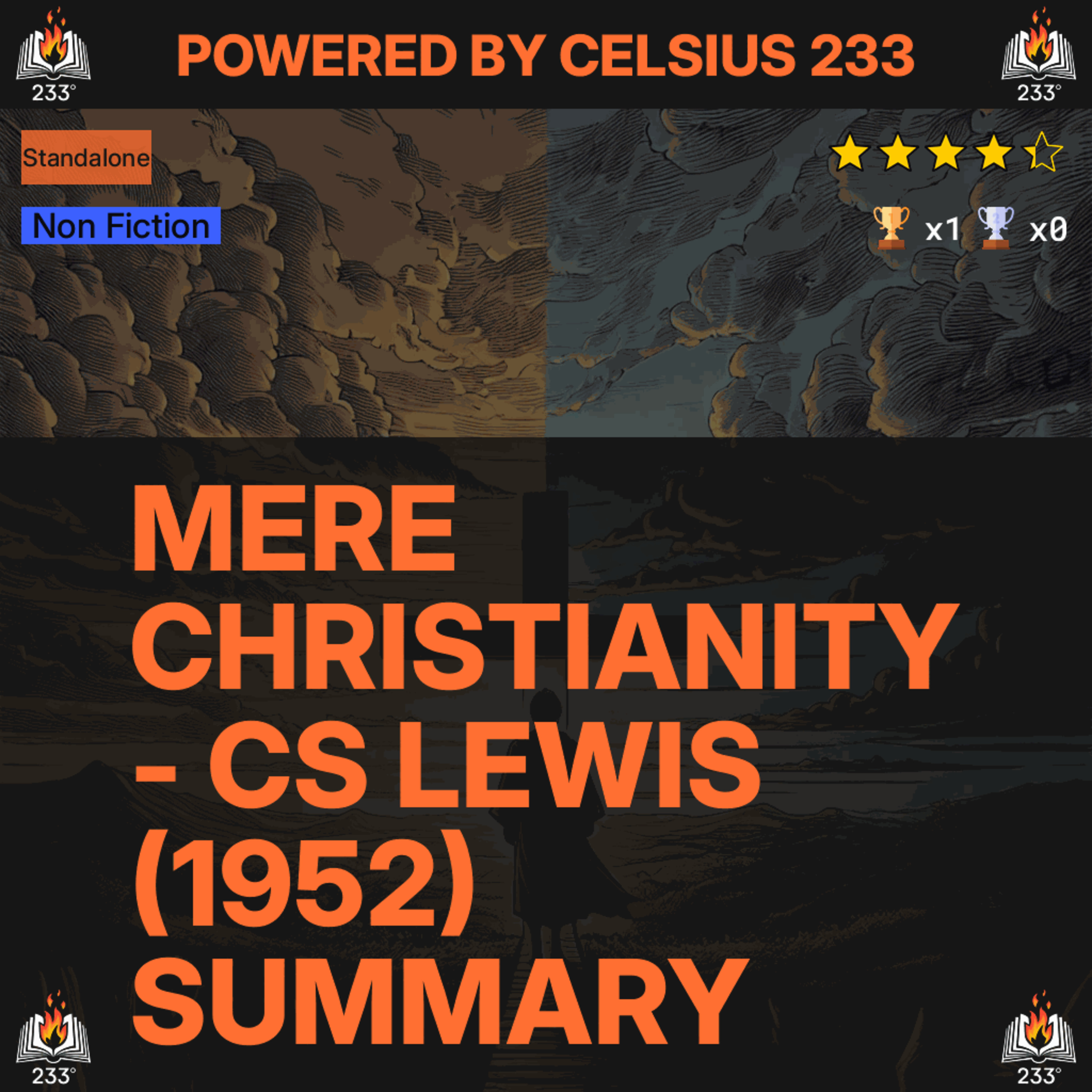 Mere Christianity - CS Lewis (1952) Summary - 4.36 ⭐️