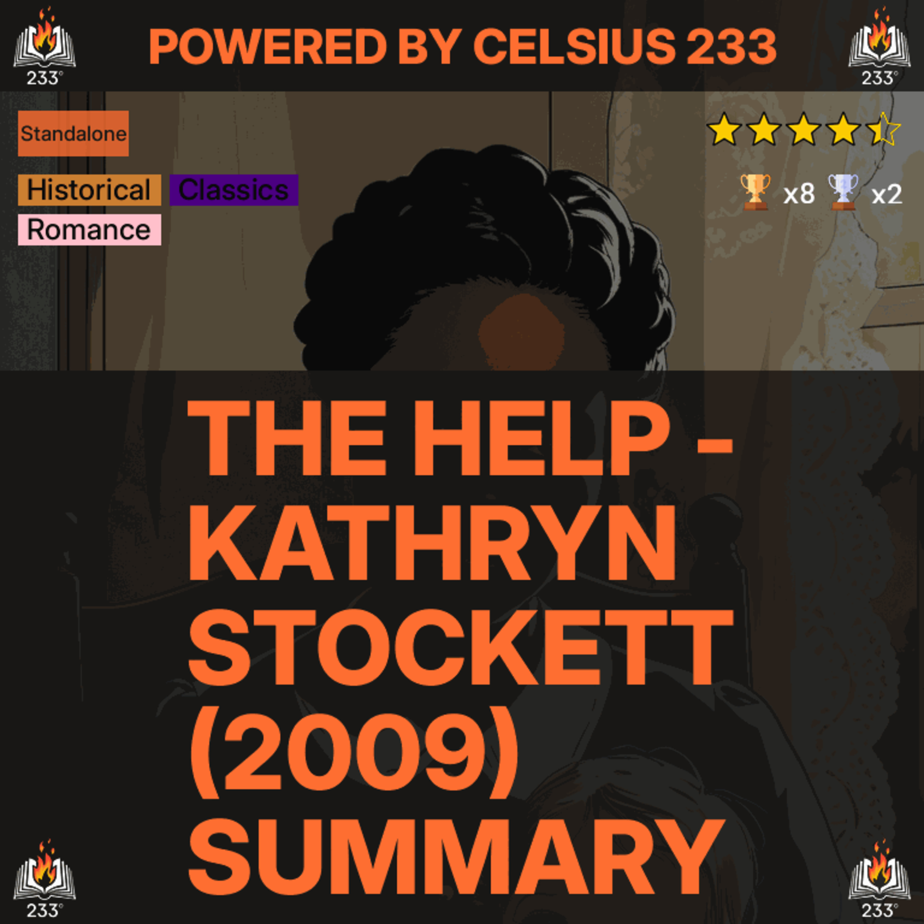 The Help - Kathryn Stockett (2009) Summary - 4.46 ⭐️