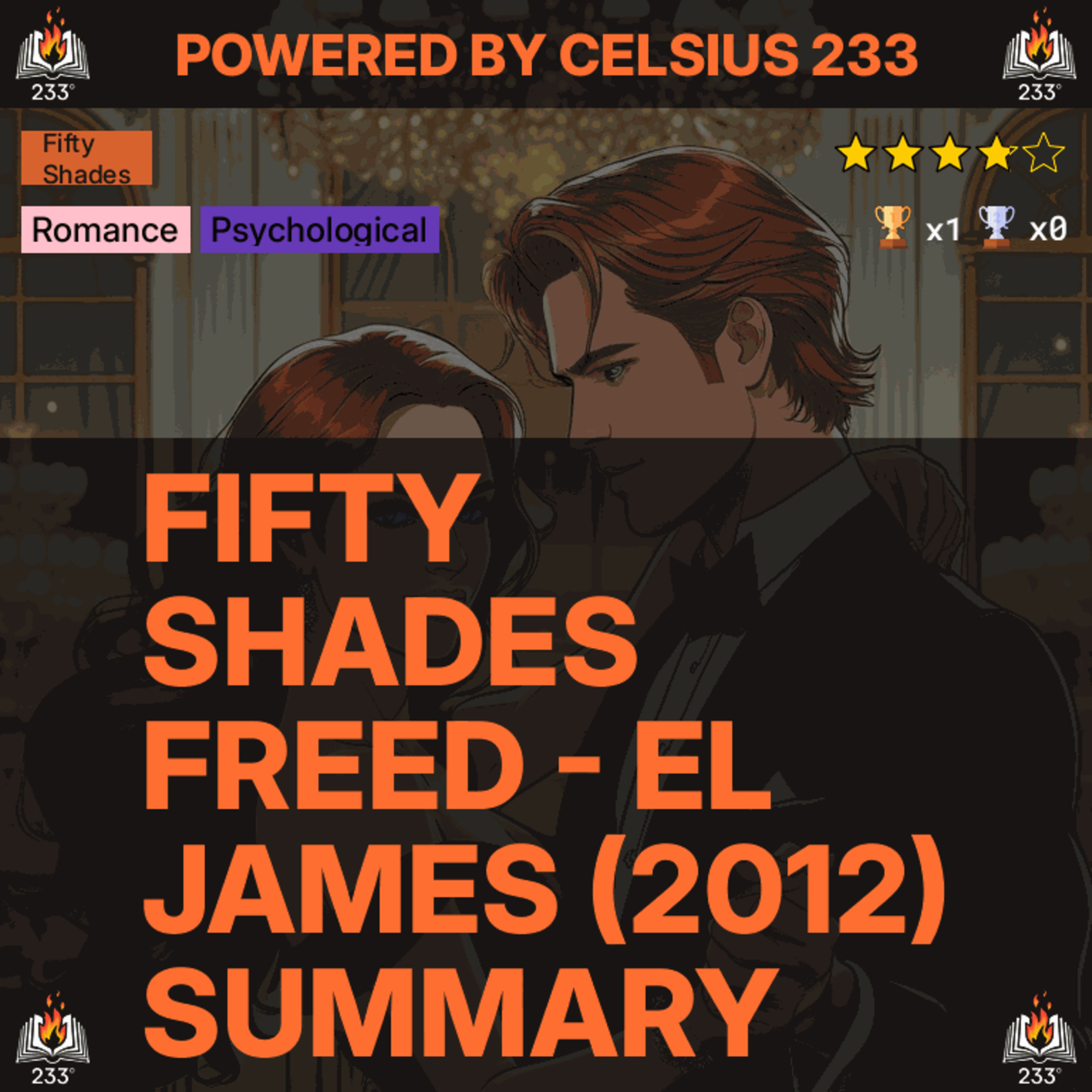 Fifty Shades Freed - EL James (2012) Summary (Fifty Shades - 3) - 3.83 ⭐️