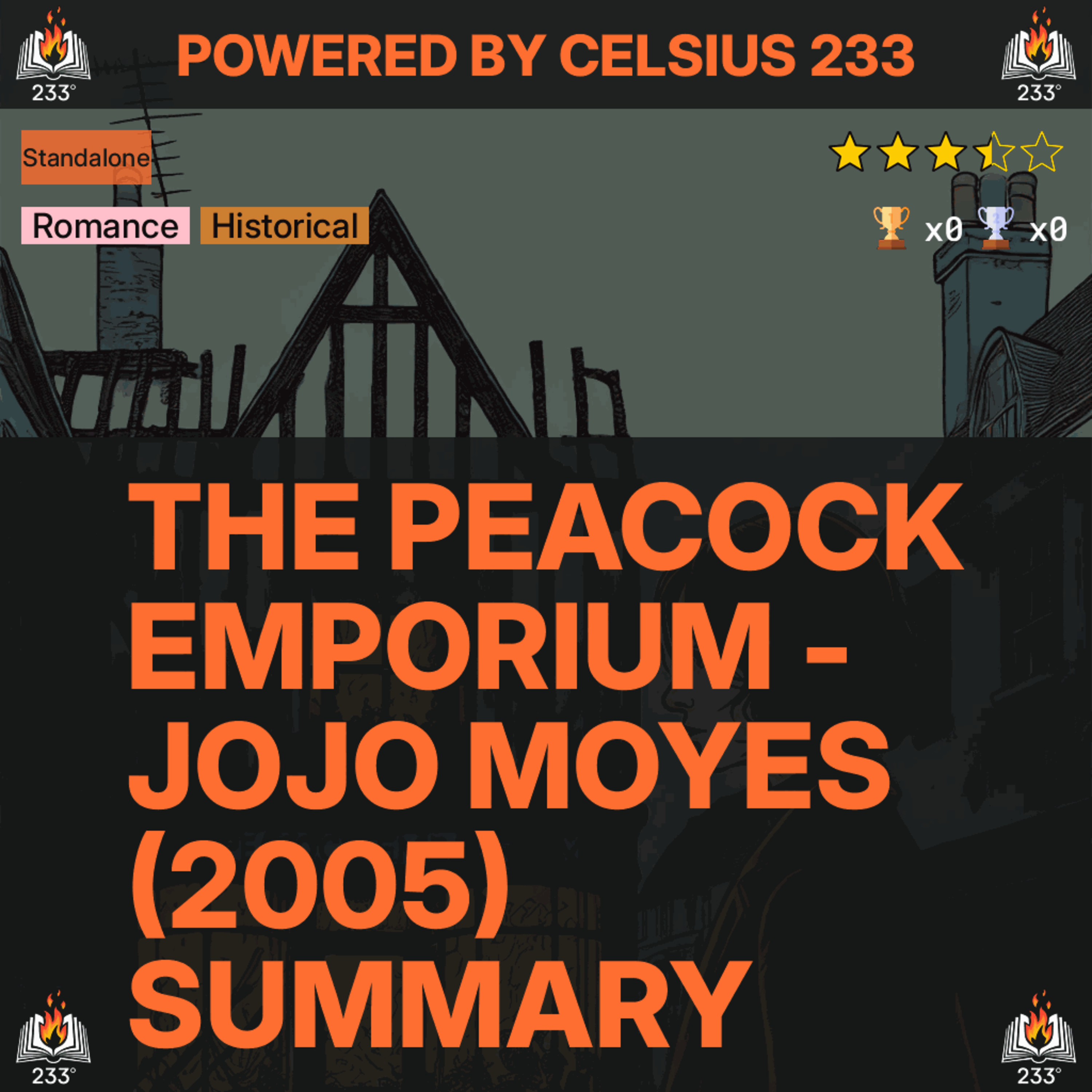 The Peacock Emporium - Jojo Moyes (2005) Summary - 3.46 ⭐️