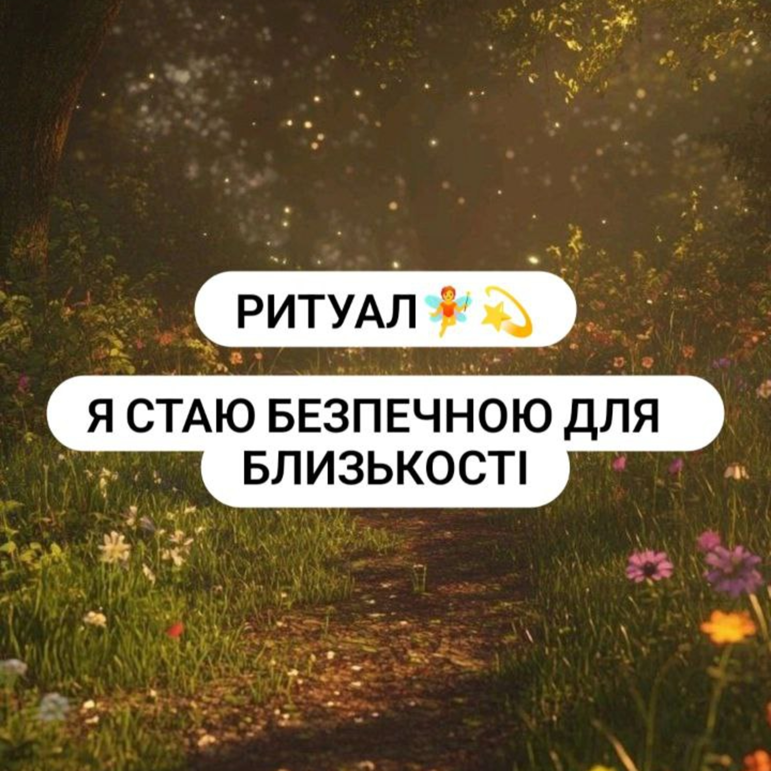 РИТУАЛ🧚💫 Я СТАЮ БЕЗПЕЧНОЮ ДЛЯ   БЛИЗЬКОСТІ episode artwork