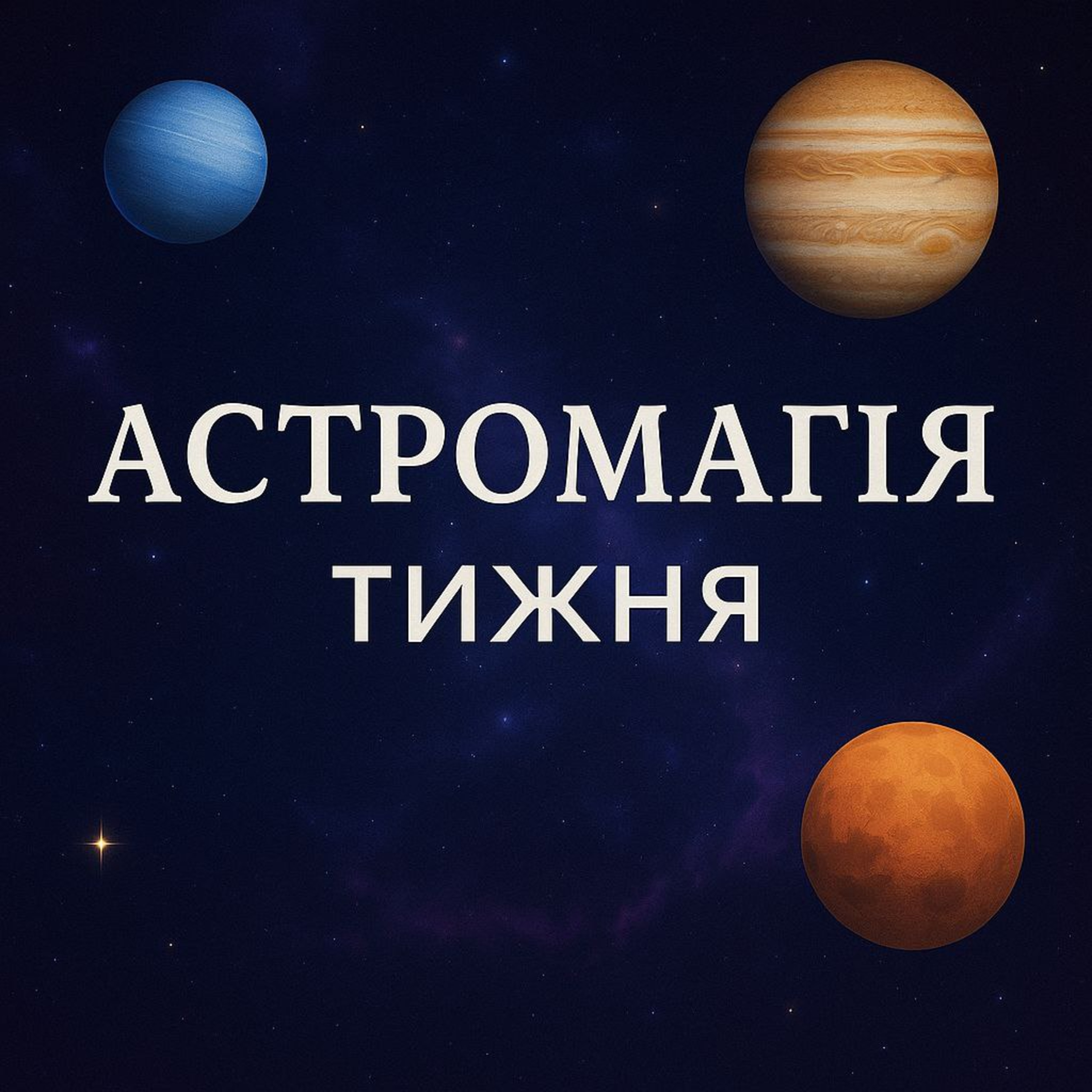 Астро огляд подій на тиждень, транзит планет та поради. episode artwork