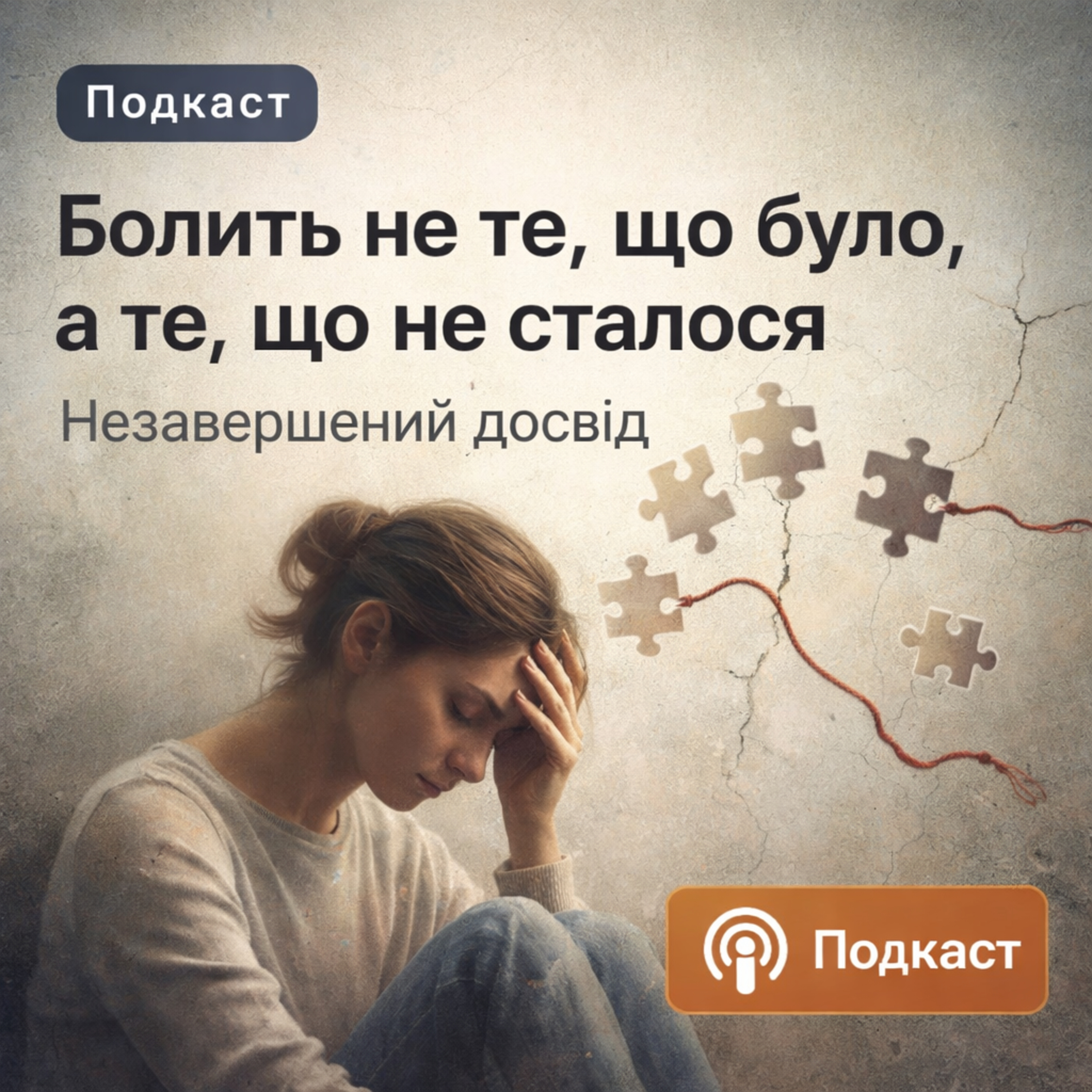 Незавершеність сильніше за біль. психо тема. episode artwork