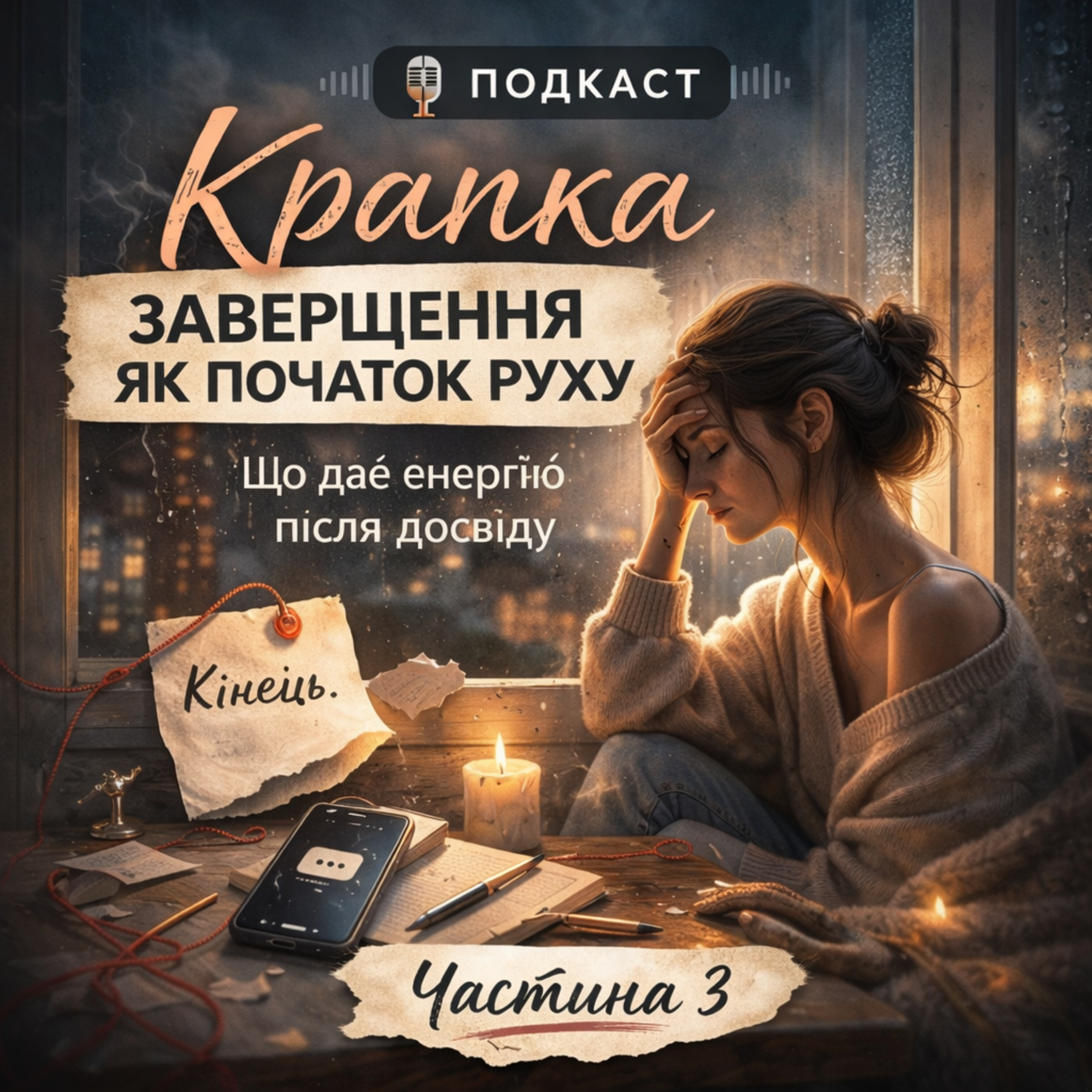 Крапка як завершення. психо тема. episode artwork
