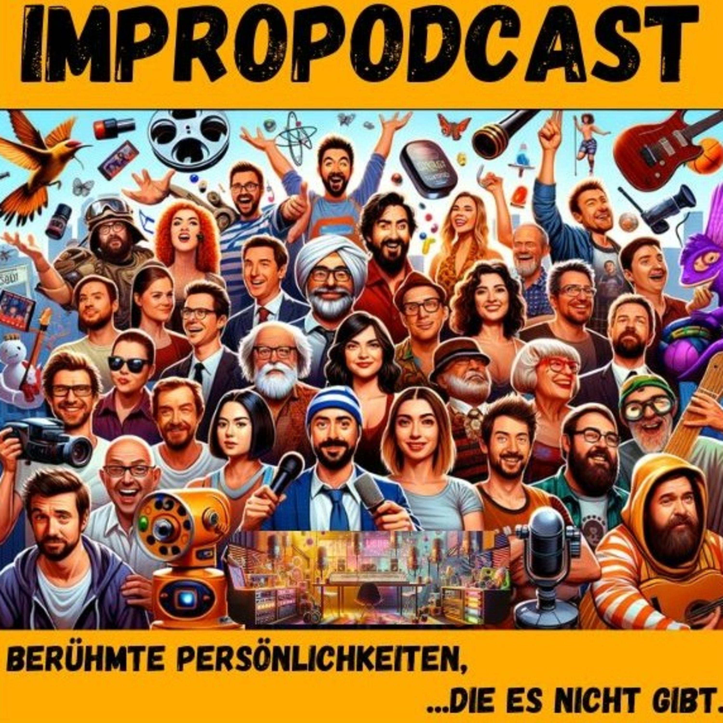 Impropodcast Berühmte Persönlichkeiten, die es nicht gibt!
