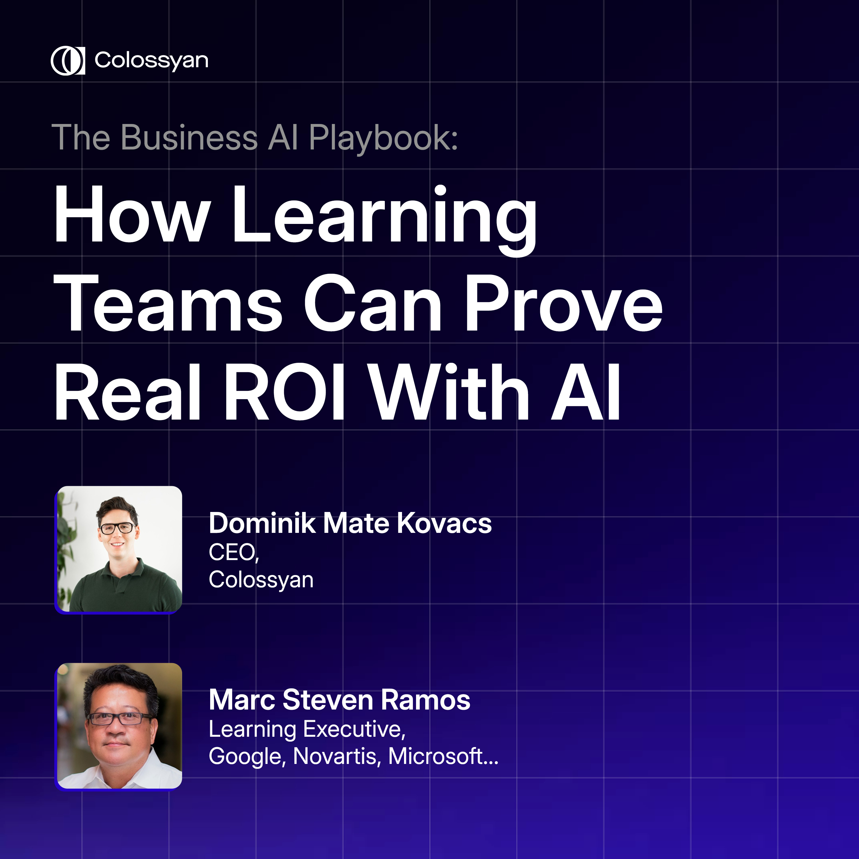 How Learning Teams Can Prove Real ROI With AI with Marc Steven Ramos episode artwork