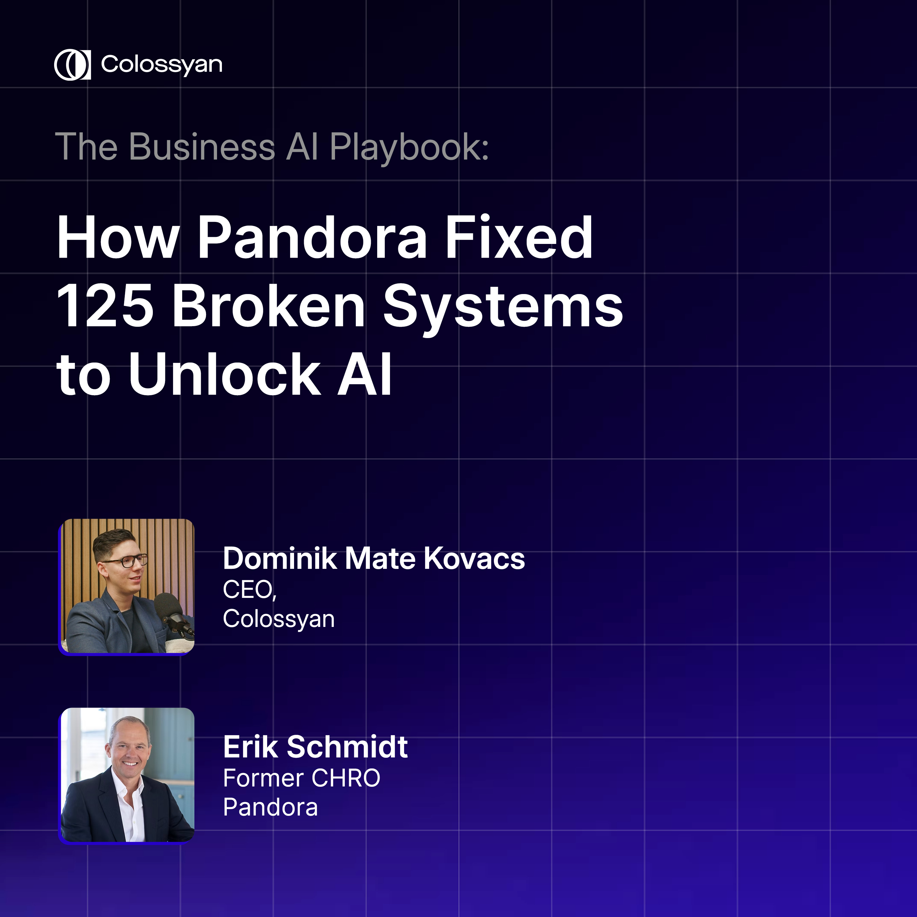 How Pandora Fixed 125 Broken Systems to Unlock AI with Erik Schmidt