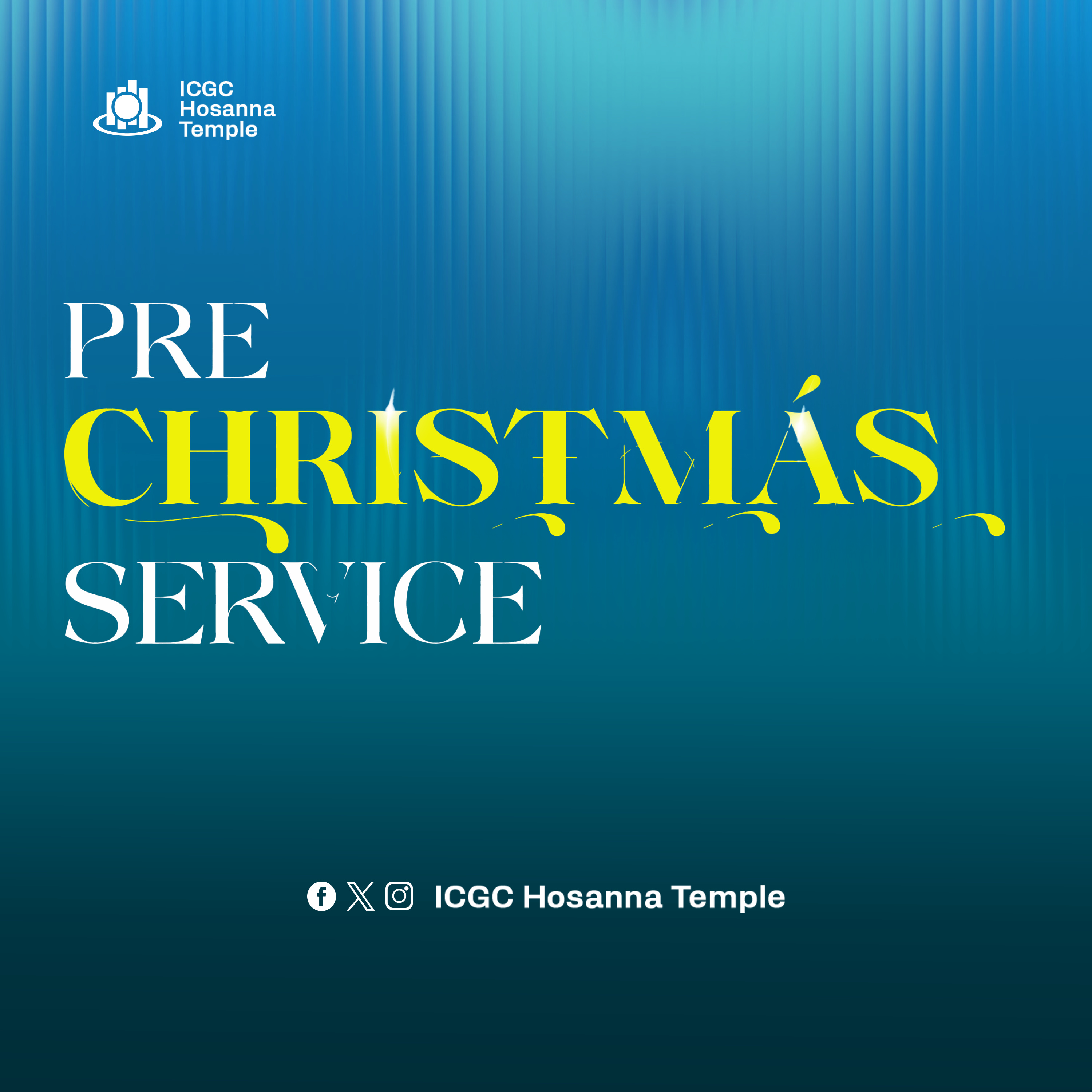 ICGC Hosanna Temple Podcast