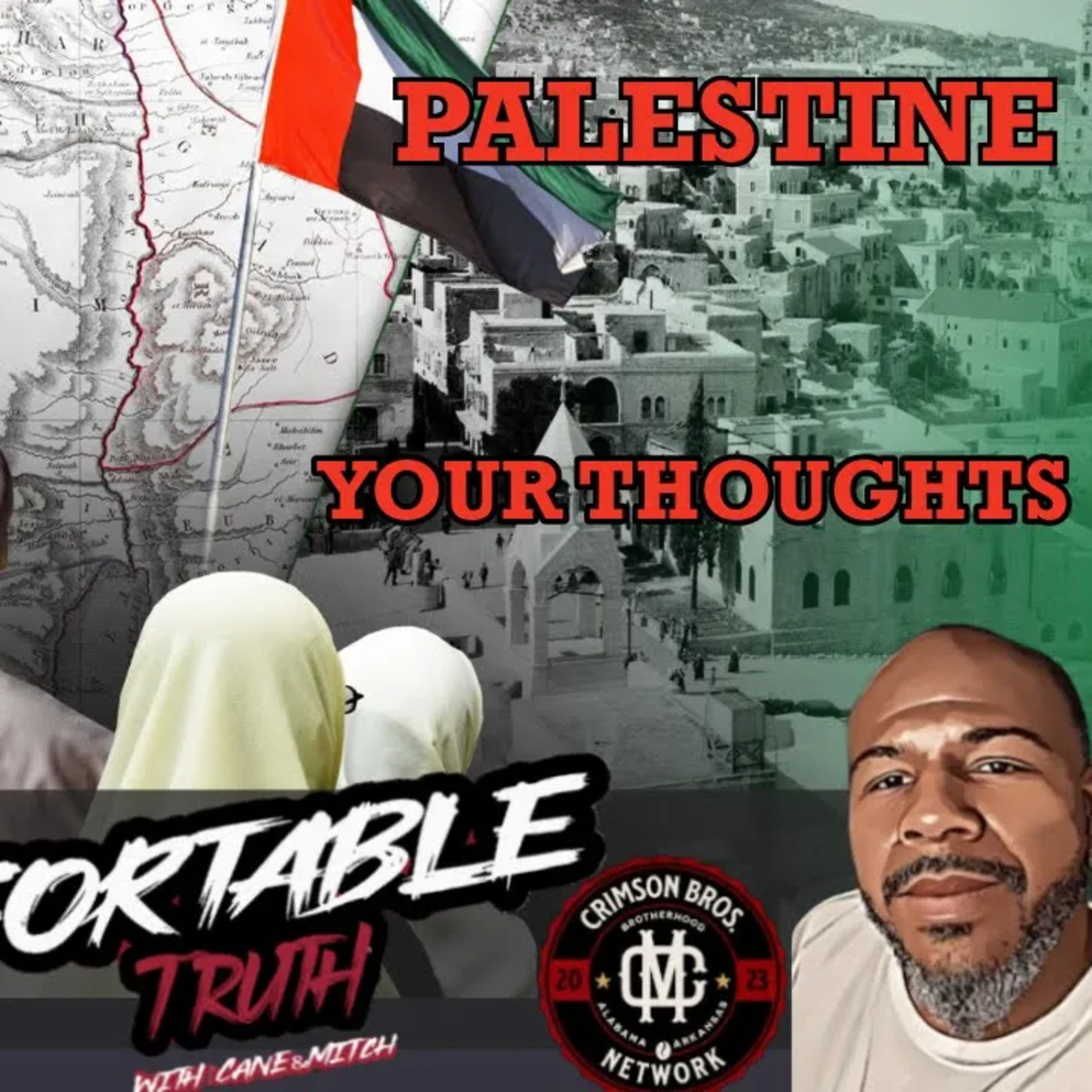 Thoughts on Israel/Palestine & Wars at Home episode artwork