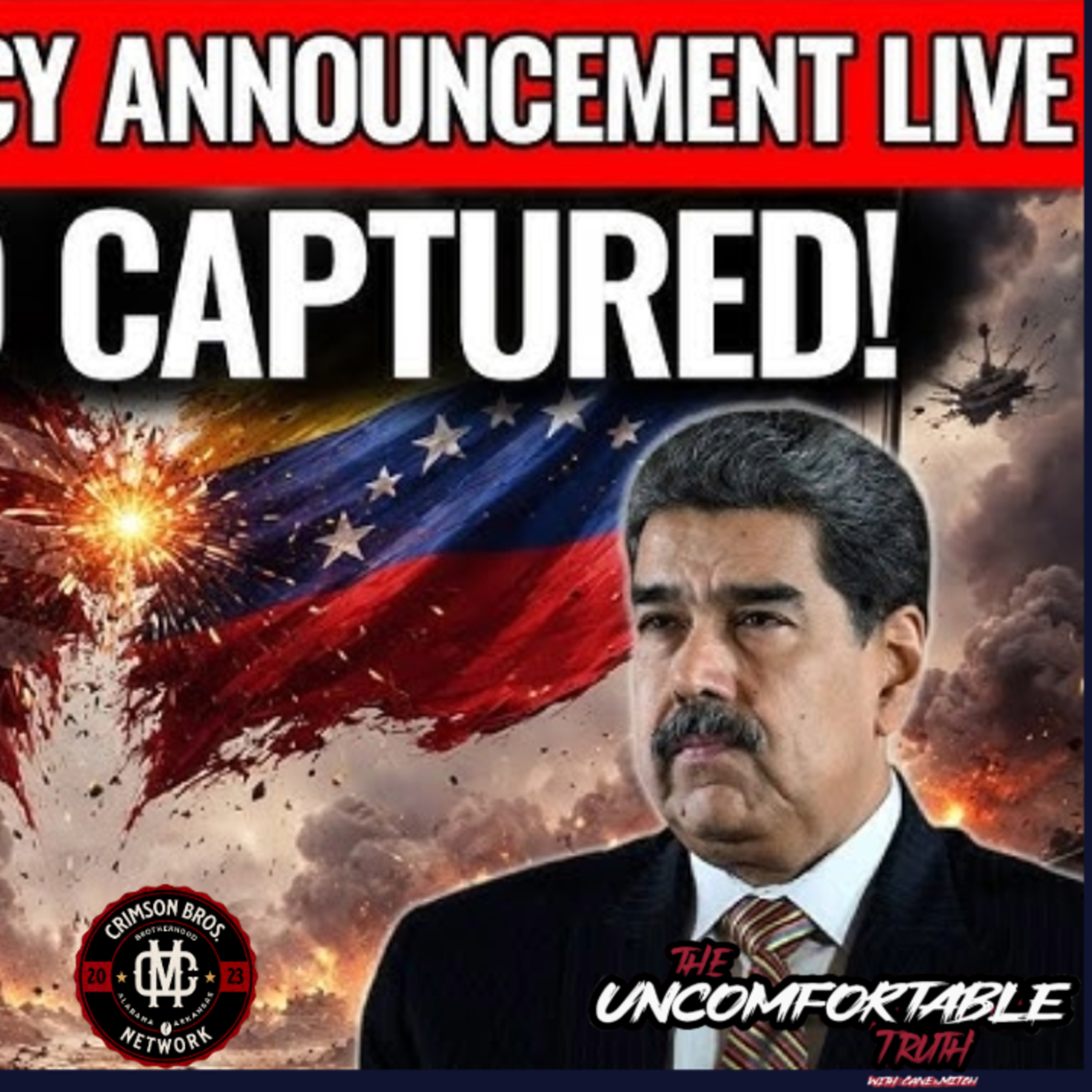 LIVE! Maduro Captured... Now whats next... CBN Reacts!! episode artwork