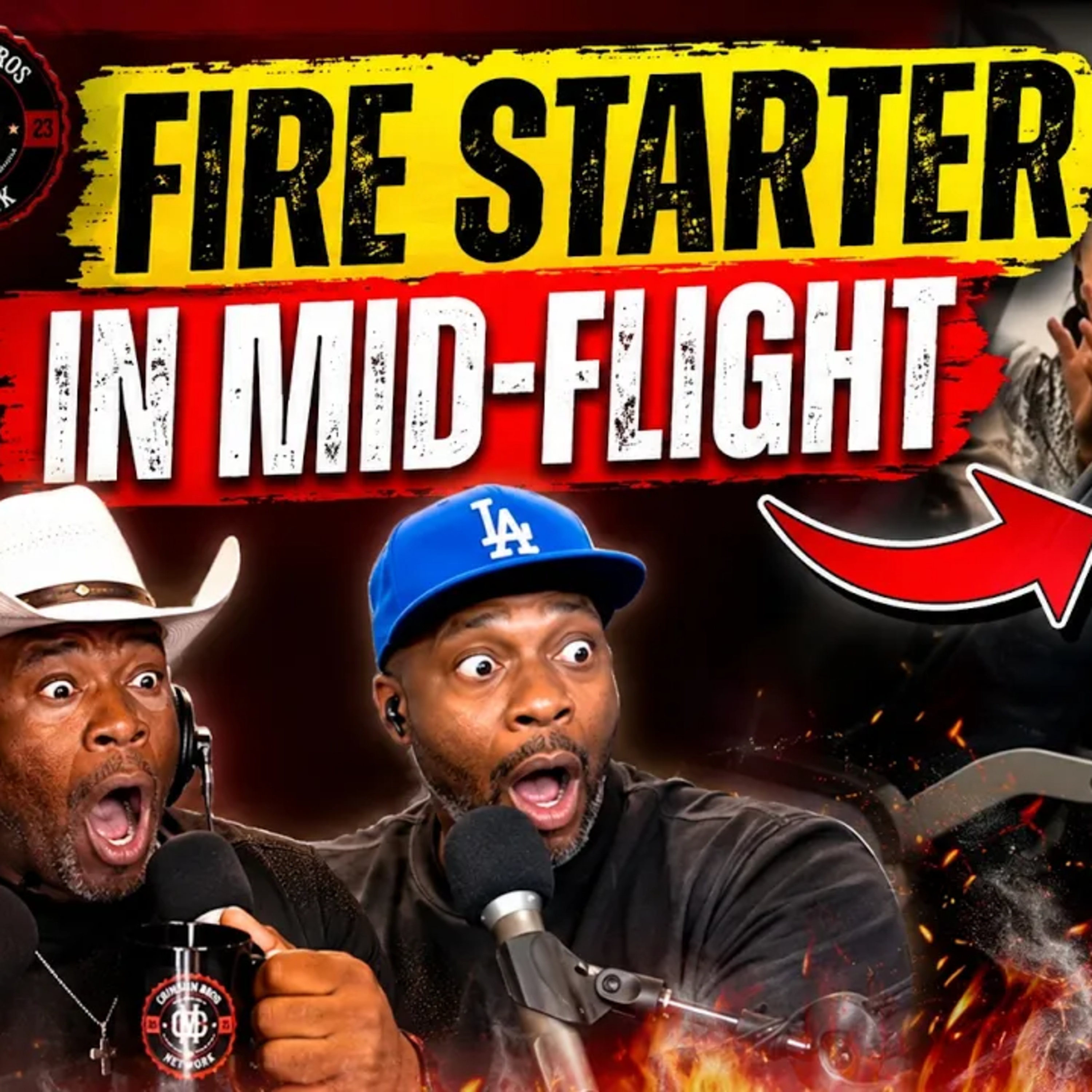 🚨 Woman Sparks Lighter on Airplane Mid-Flight… Passengers Couldn’t Believe What Happened Next episode artwork