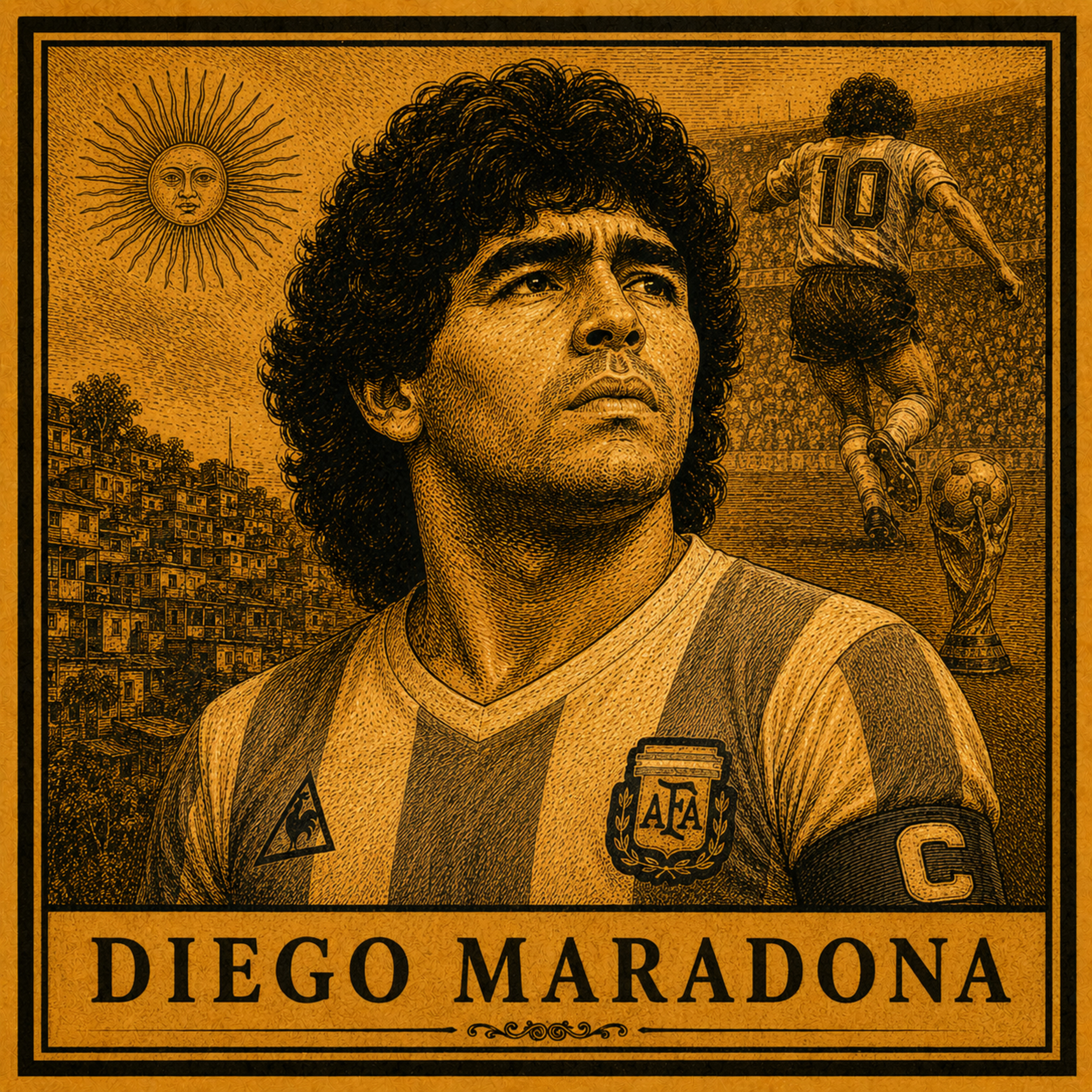 70. Diego Maradona episode artwork