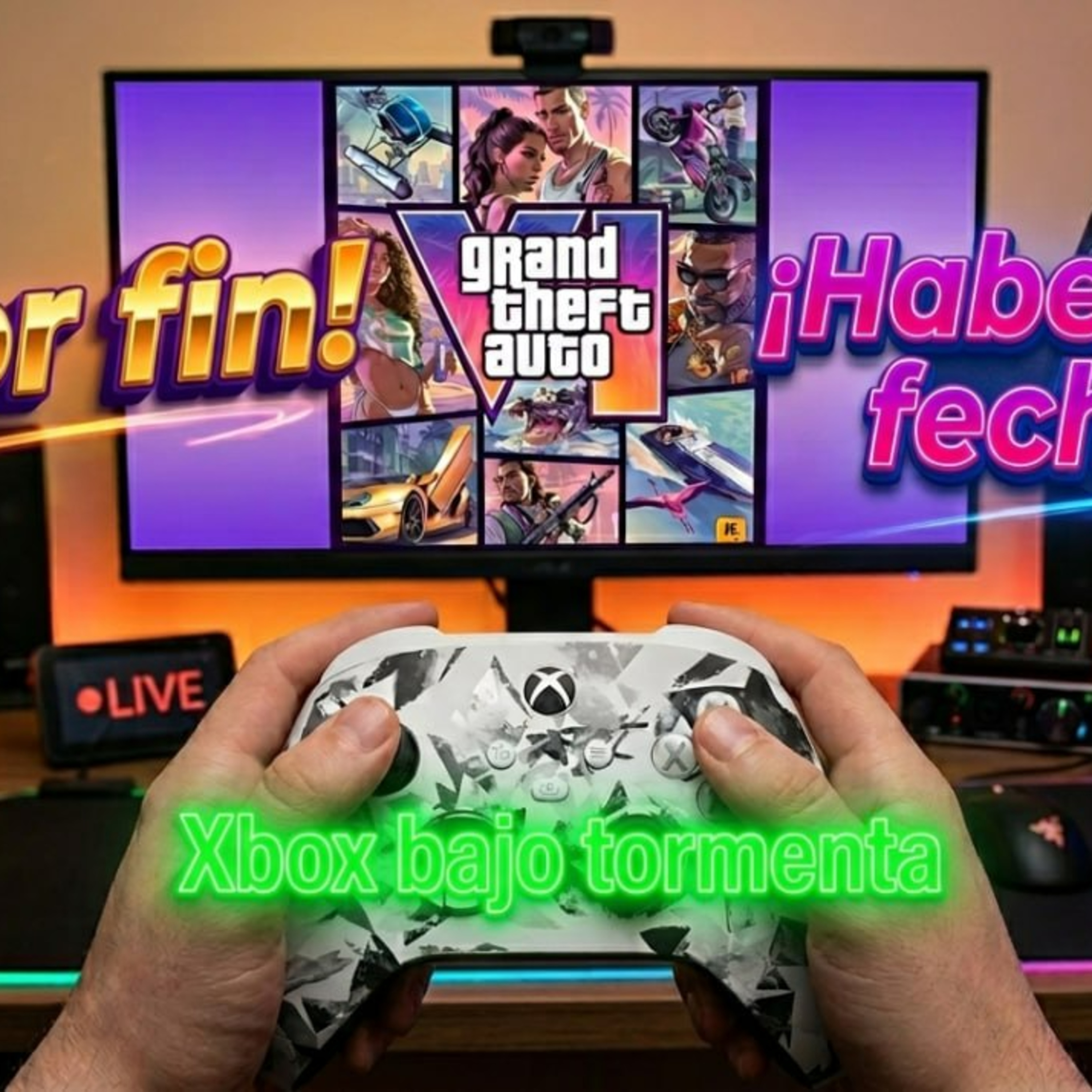 #233 A – Xbox bajo la tormenta Sharma, fecha Grand Theft Auto VI / #Gamefemerides
