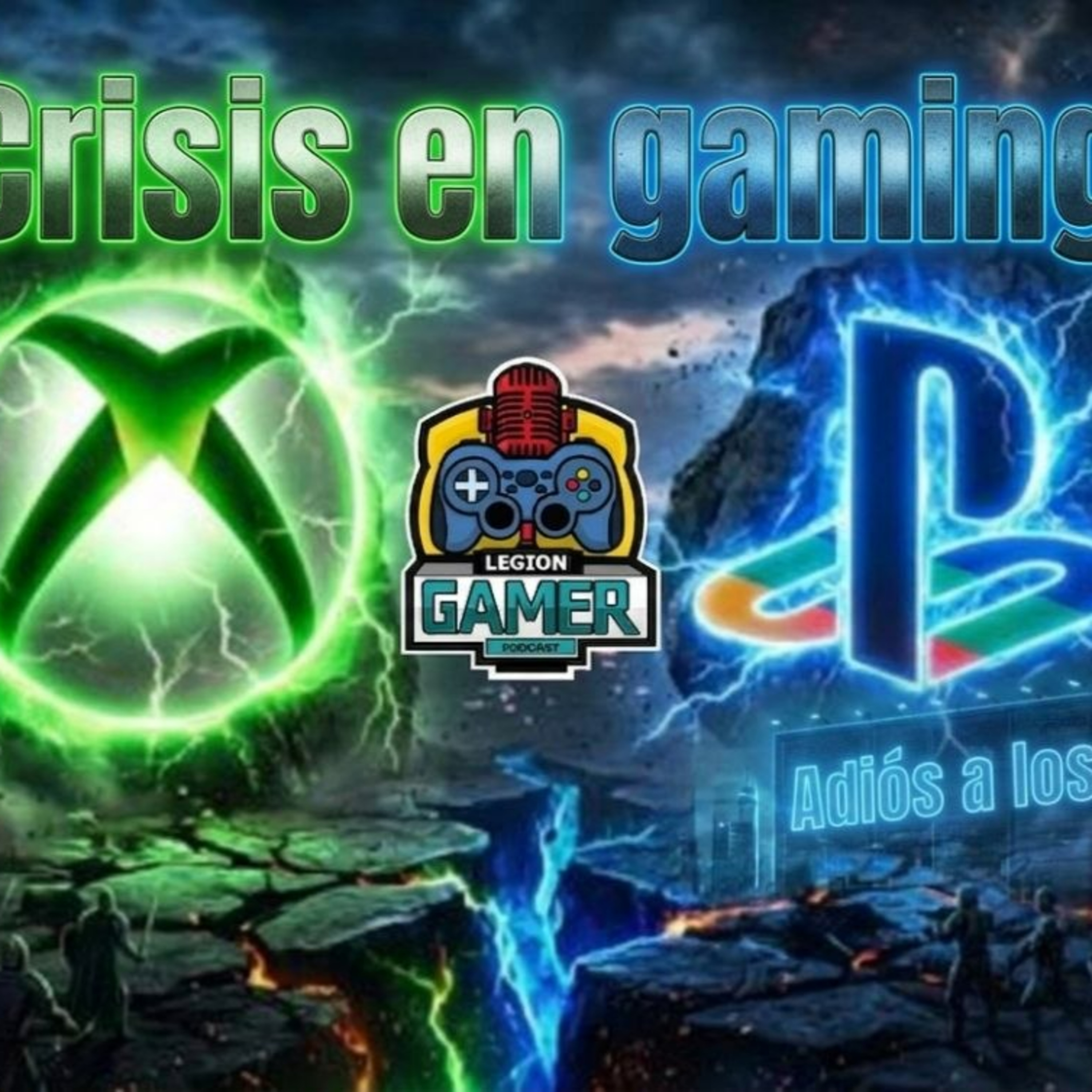 Legión Gamer Podcast – #234 A – Crisis en Sony y Microsoft, adiós discos / #Gamefemerides
