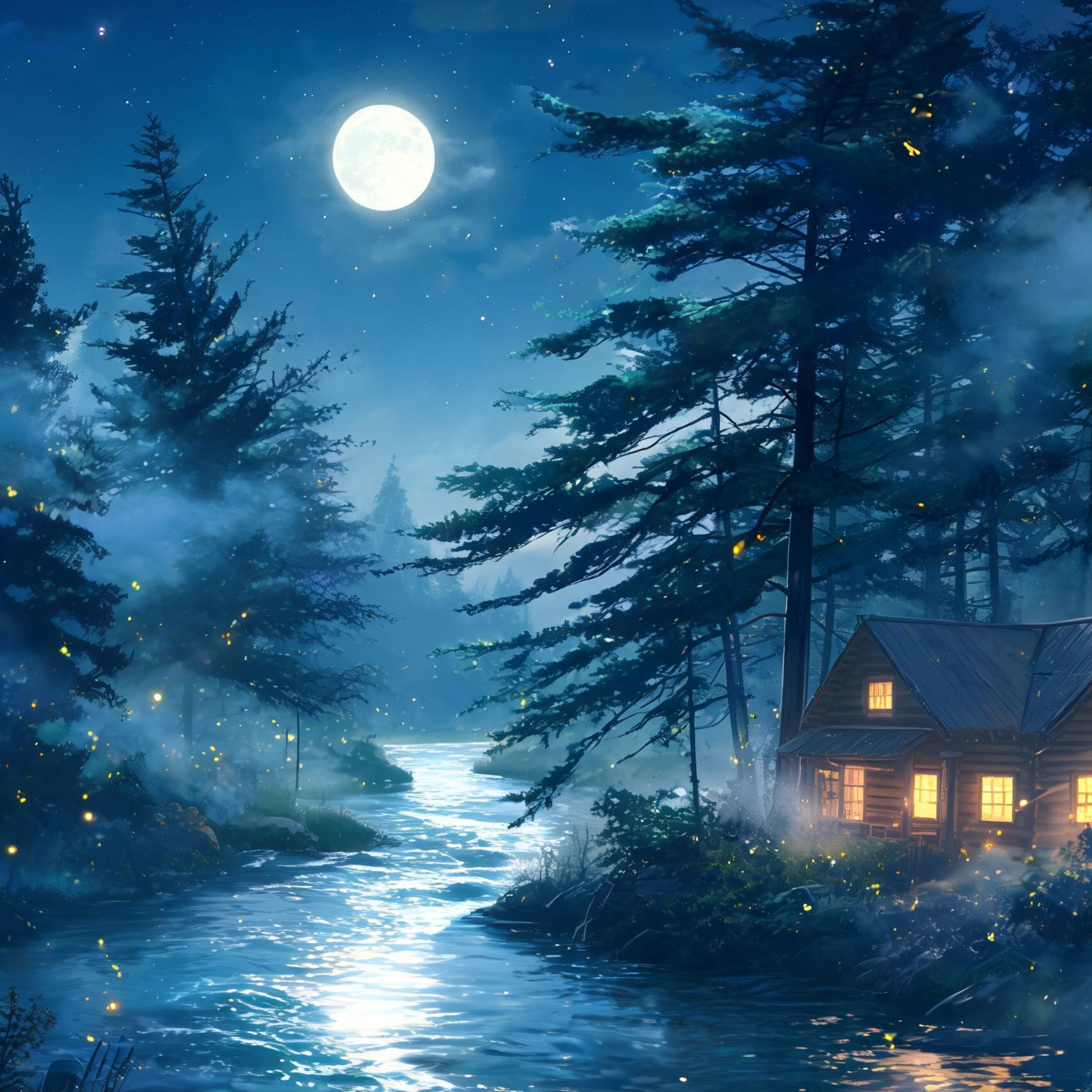 2 Hours of River and Wind Sounds for Deep Sleep & Relaxation