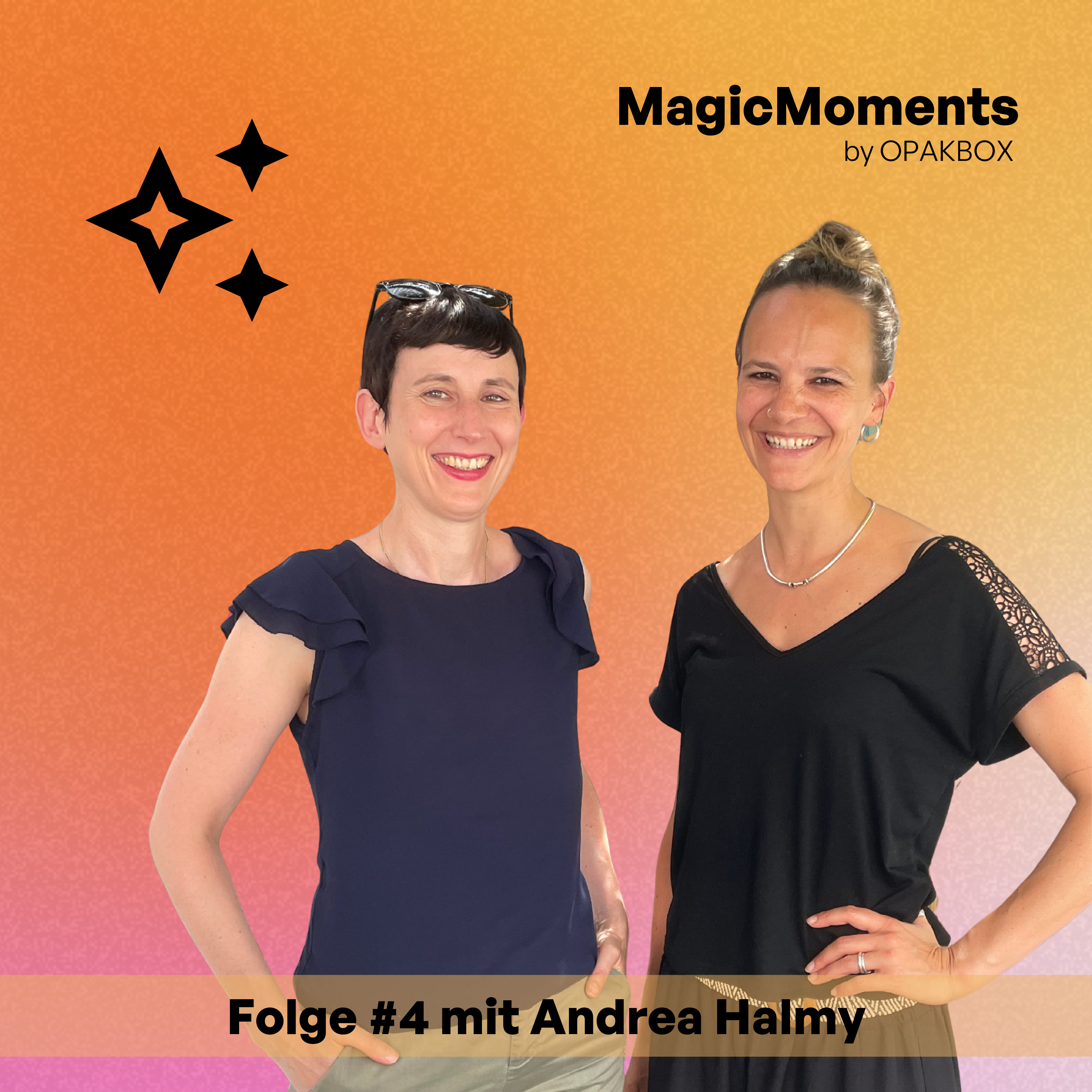 Von der Gründerin zur Sparringpartnerin – Andrea über Unternehmertum und den Mut, Neues zu wagen | MagicMoments #4 episode artwork