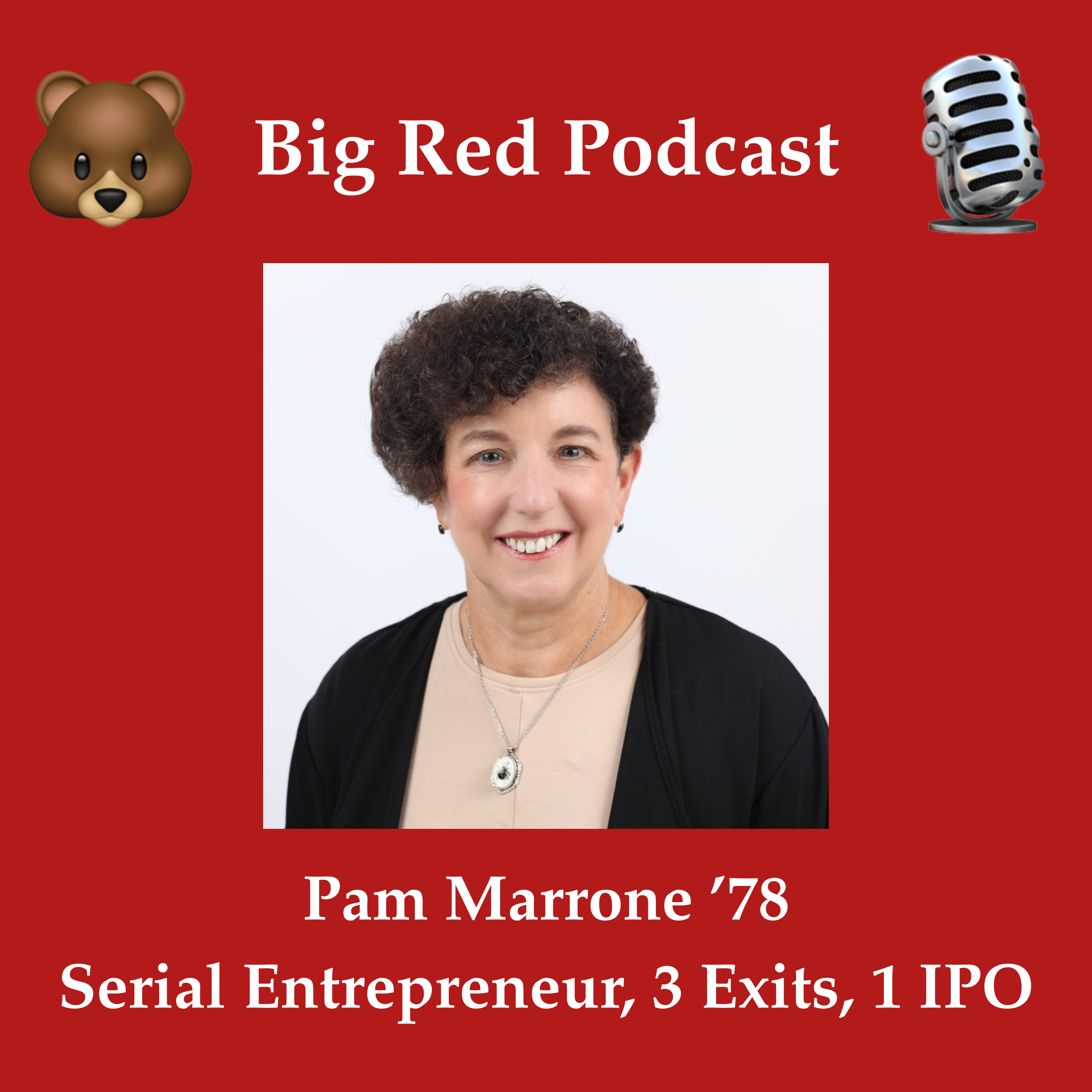 Pam Marrone ’78 is a Serial Entrepreneur, she's sold 3 companies and took 1 public episode artwork