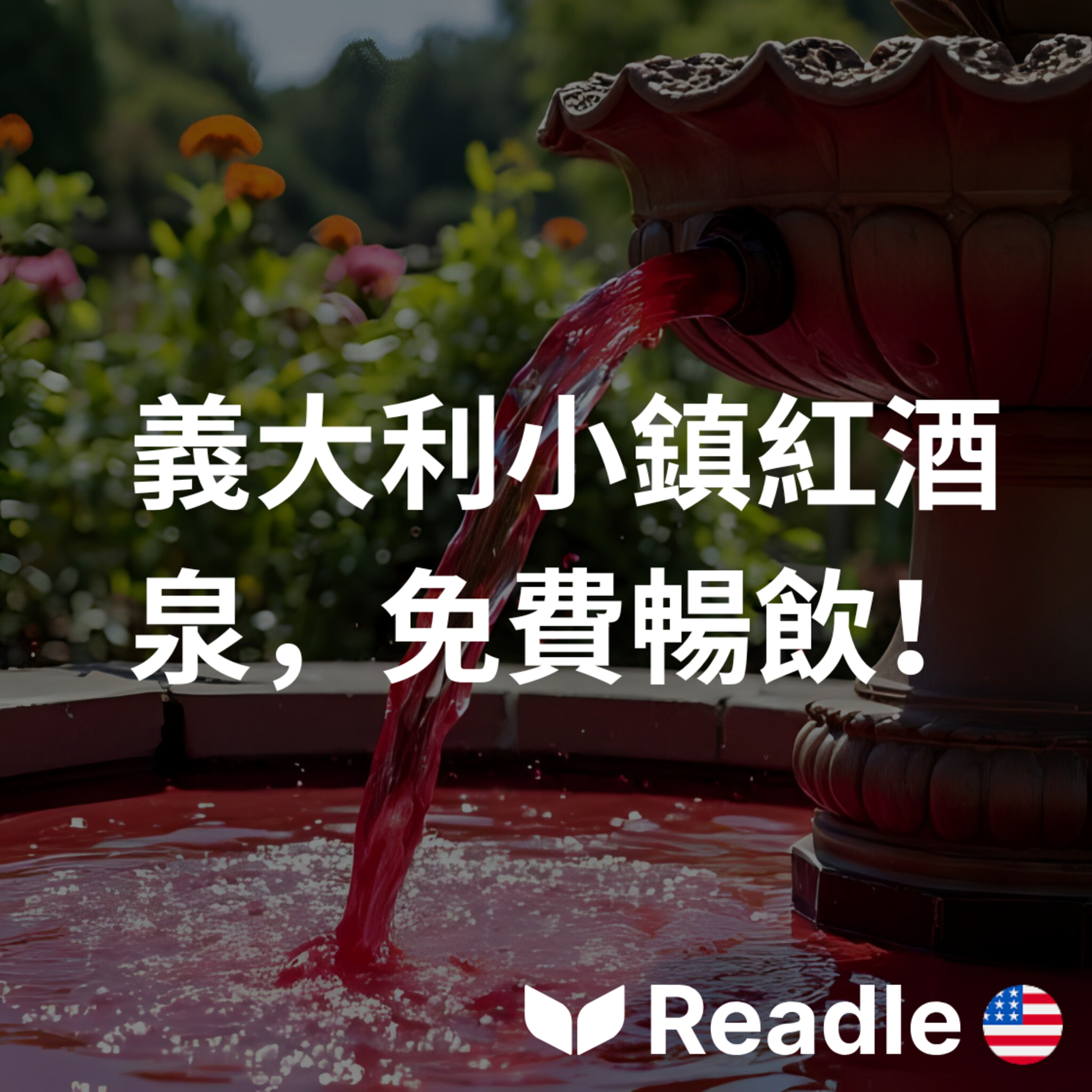 學英文 EP44｜義大利小鎮的免費紅酒泉？｜Free Wine Fountain in Italy episode artwork