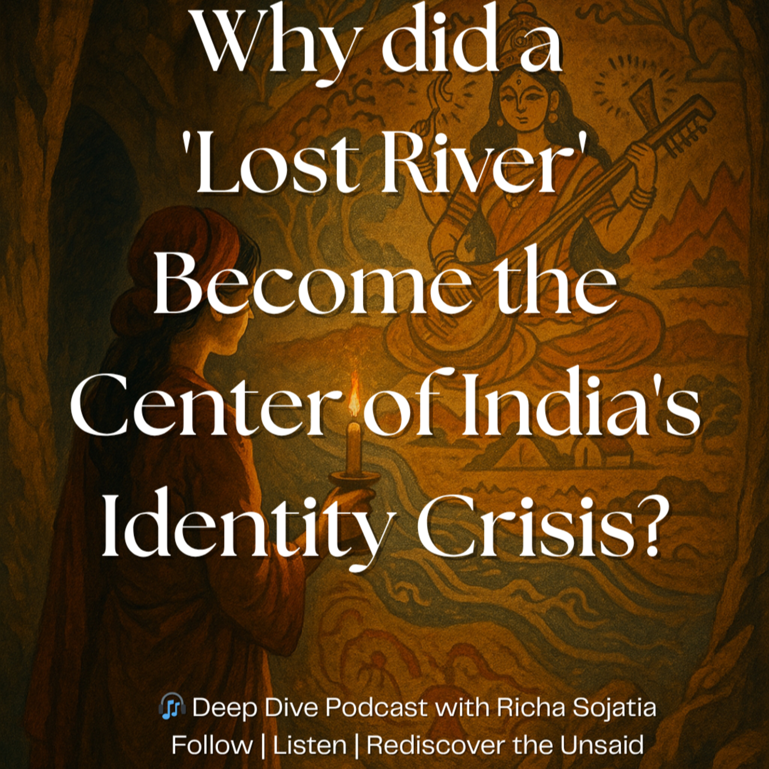 The Battle for #Saraswati: Why a Lost River Became India’s Identity Crisis #deepdivepodcast episode artwork
