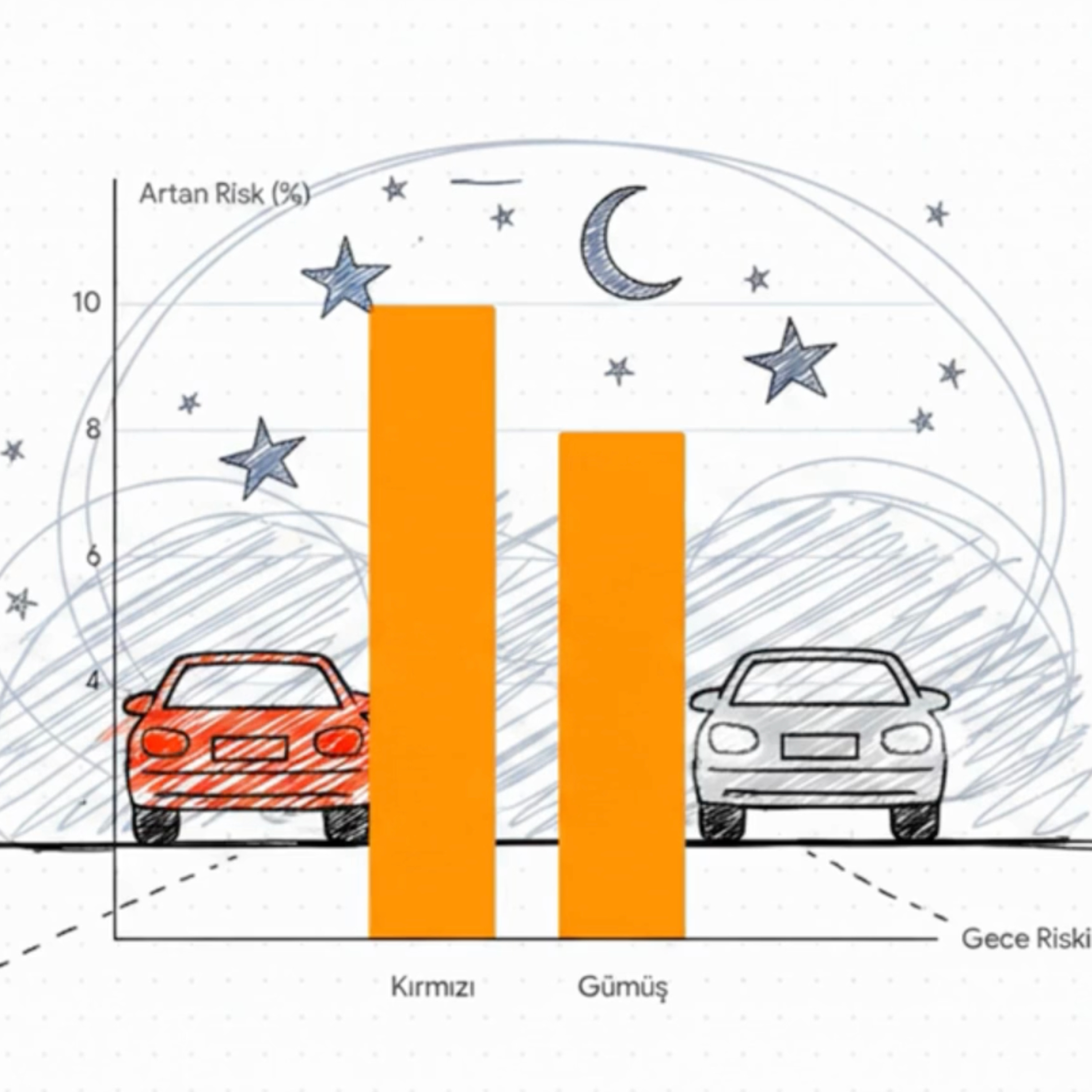  🚗 Şarkılı Podcast: Araç Rengi ve Kaza Riski Arasında İlişki Var Mı?  episode artwork