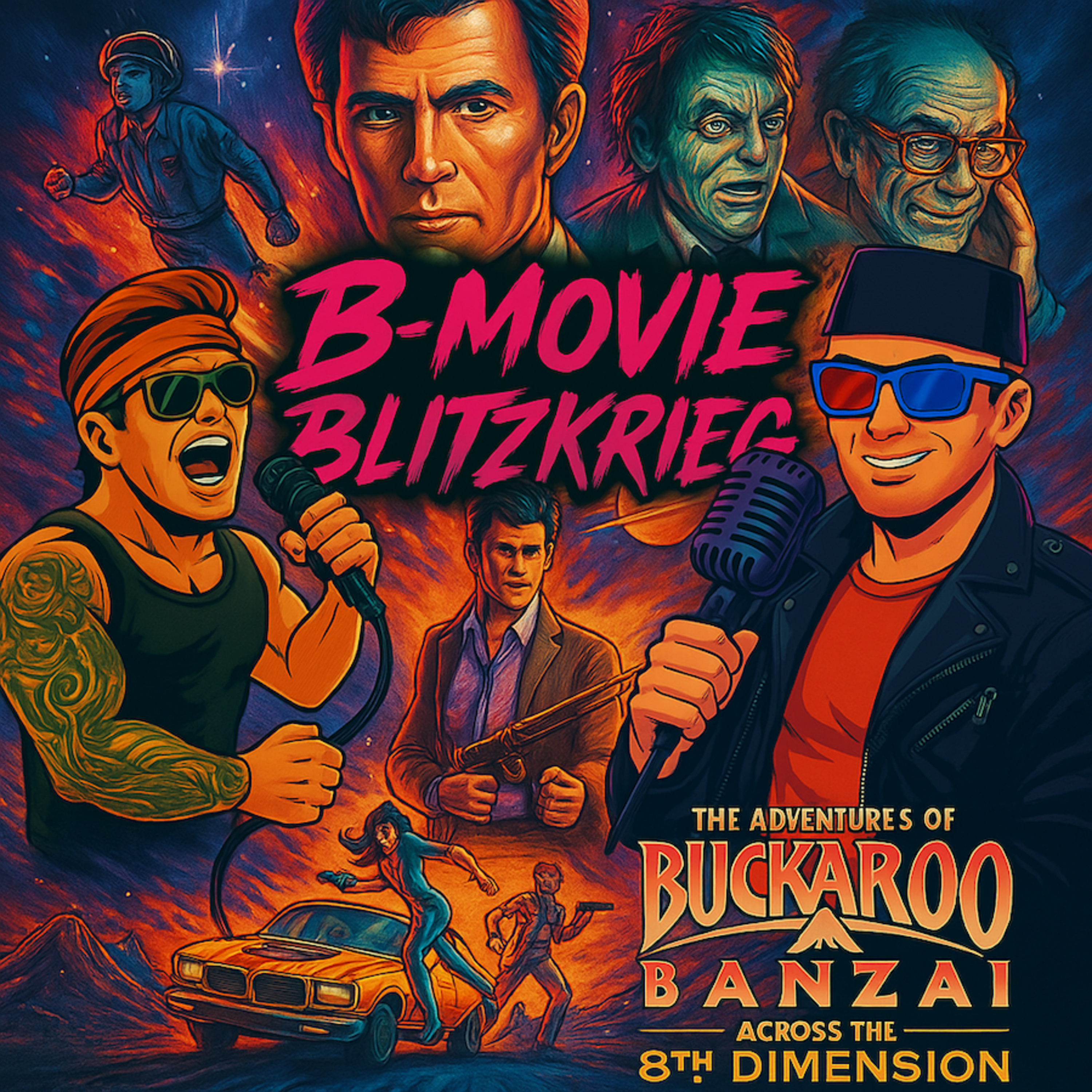 Episode 7: The Adventures of Buckaroo Banzai Across the 8th Dimension - Brains, Blasters & Bonsai episode artwork