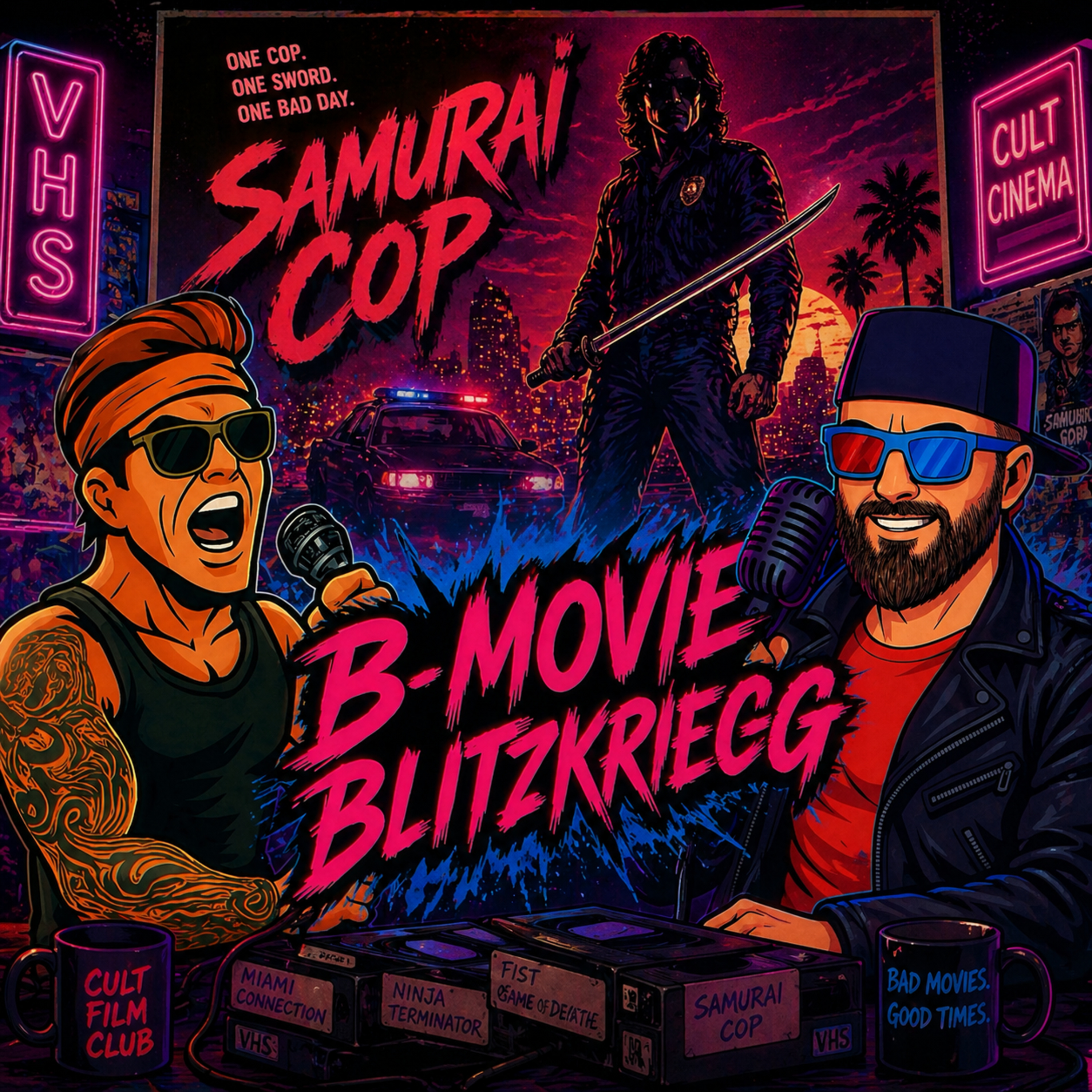Episode 2: Samurai Cop (1991) – Katanas, Chaos & The Greatest Wig in Action Cinema episode artwork
