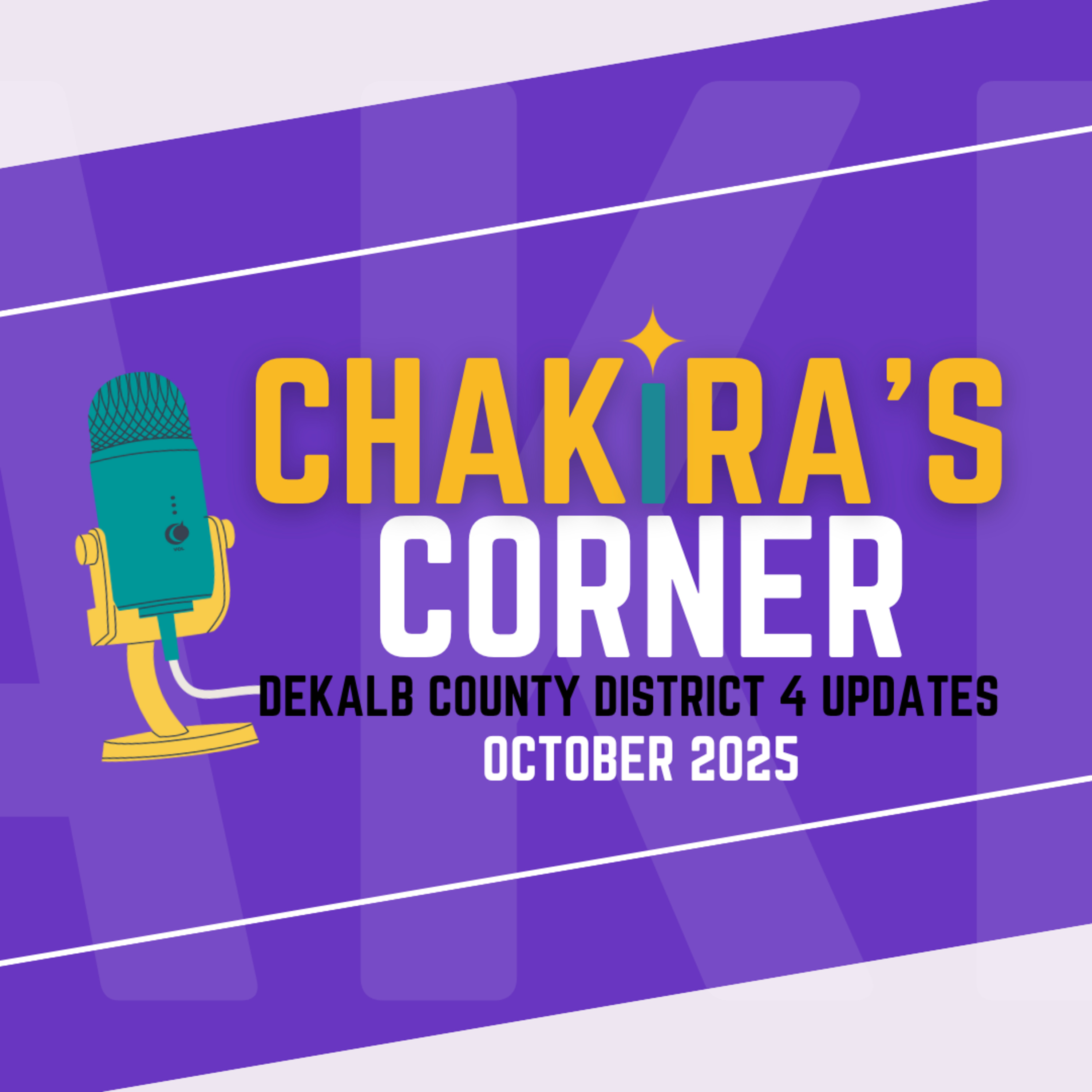 Chakira\'s Corner: DeKalb County District 4 Updates