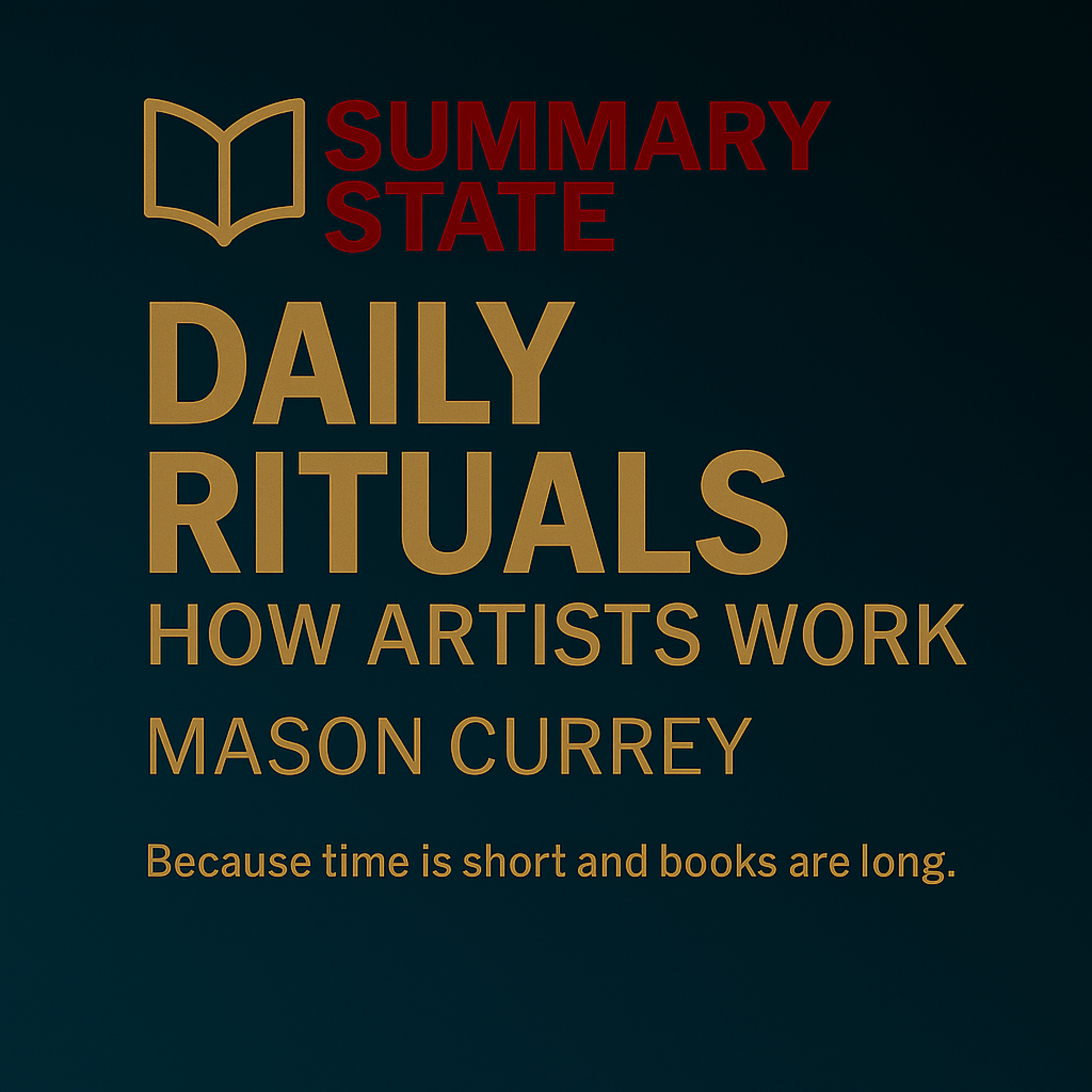 Daily Rituals – Inside the Minds of Creative Geniuses