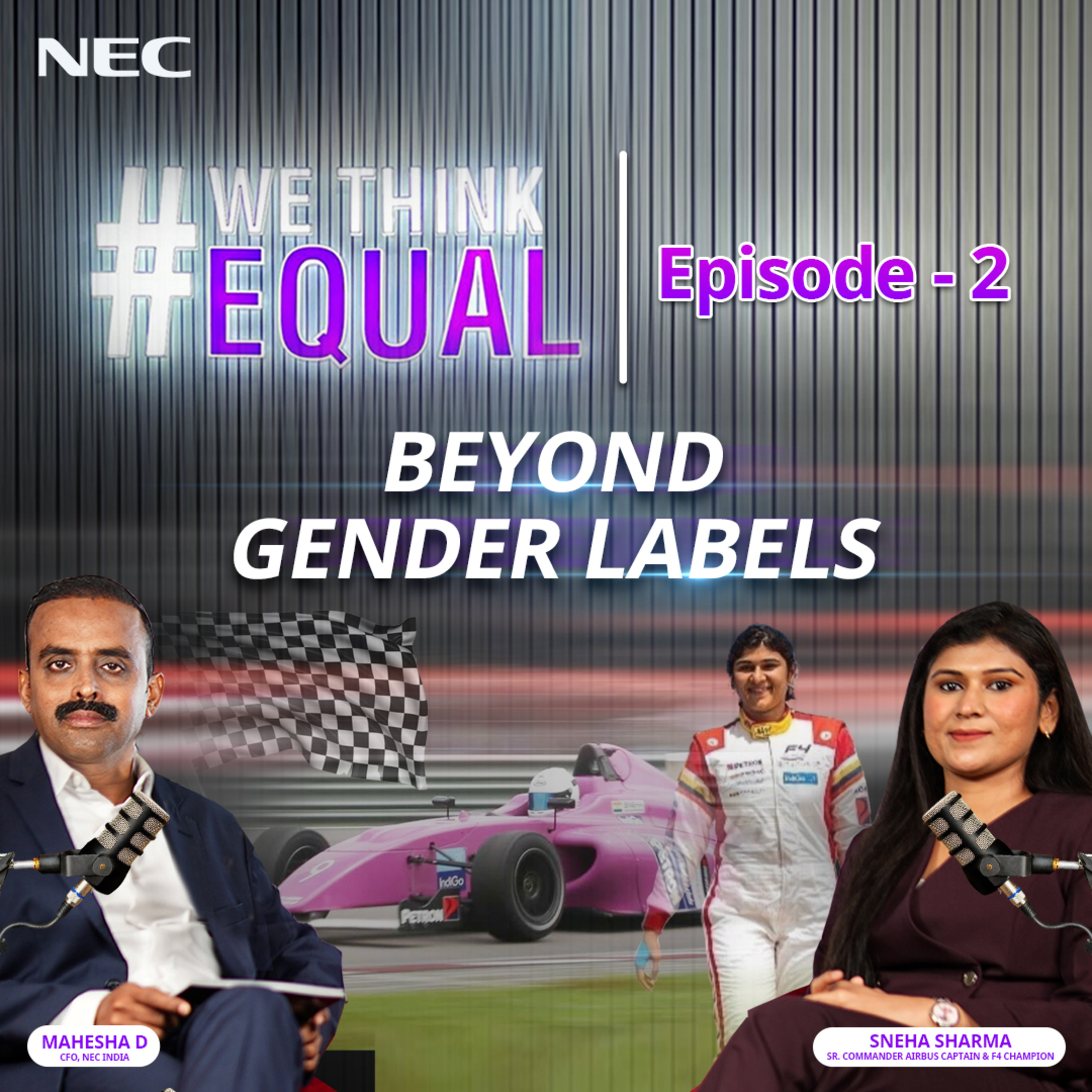 #WeThinkEqual: Beyond Gender Labels — Mahesha D & Sneha Sharma on Breaking Gender Stereotypes and Driving Inclusion episode artwork