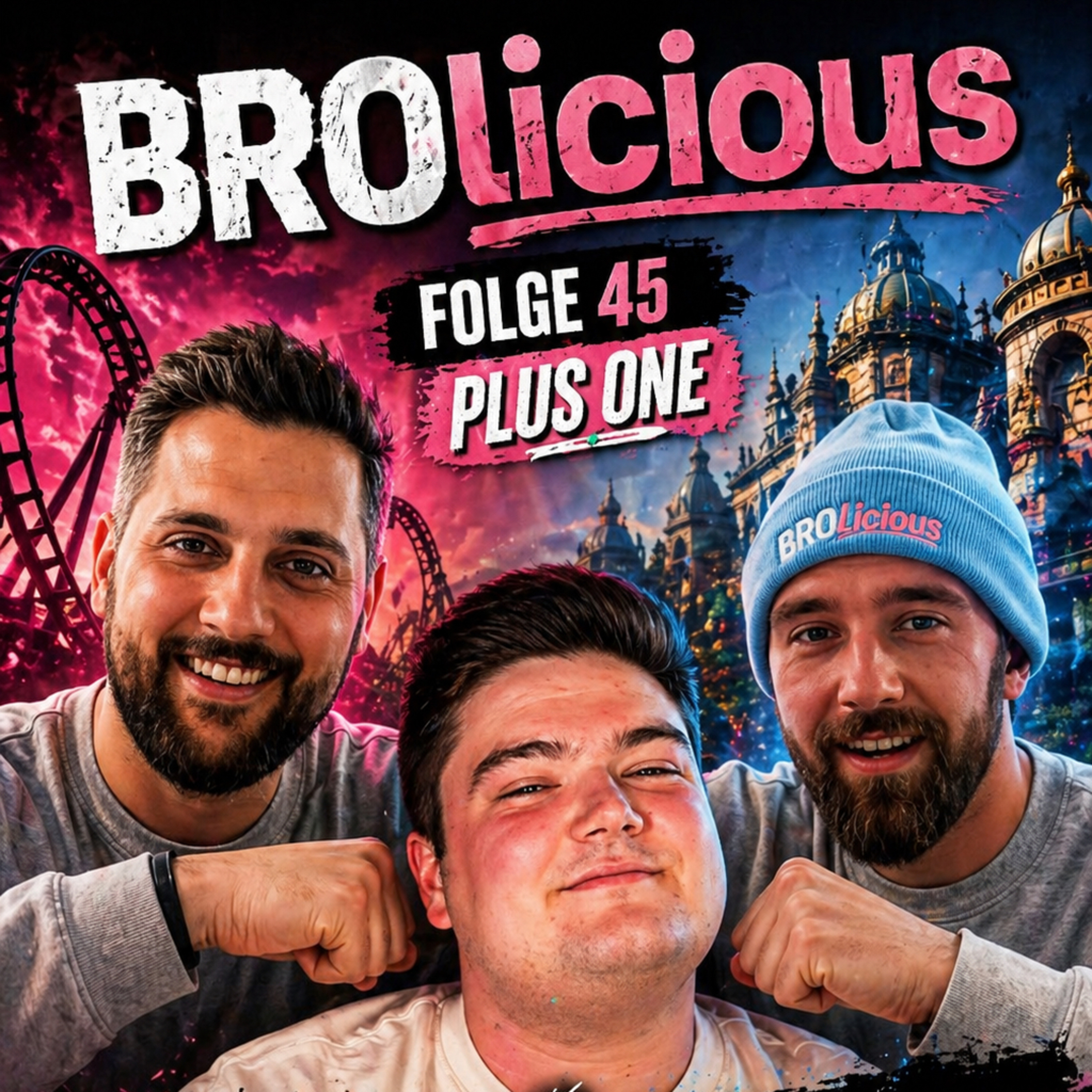Folge 45 – BROlicious Plus One: Gino vs. Phantasialand episode artwork