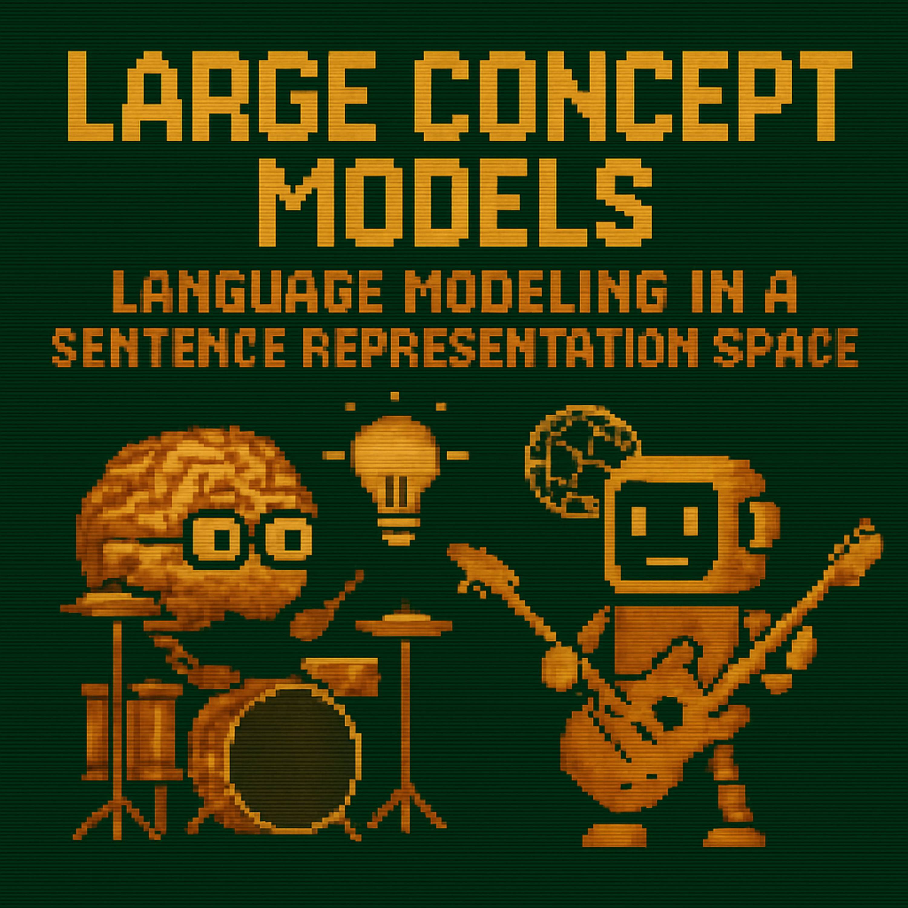 토큰을 넘어 개념으로: AI 사고의 새로운 지평 - Large Concept Models: Language Modeling in a Sentence Representation Space episode artwork
