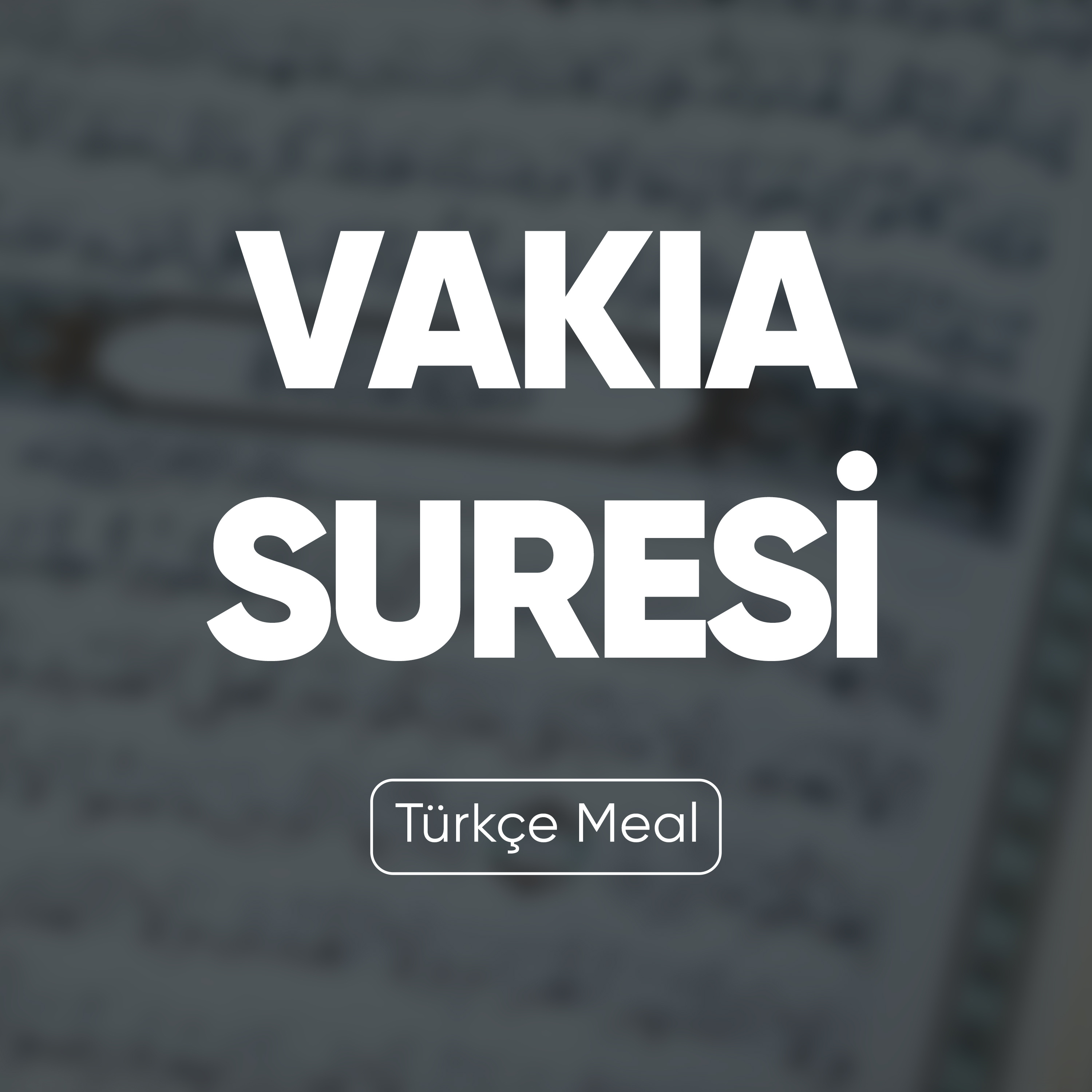 Vâkıa Suresi | Kuran Dinle (Türkçe Meal)