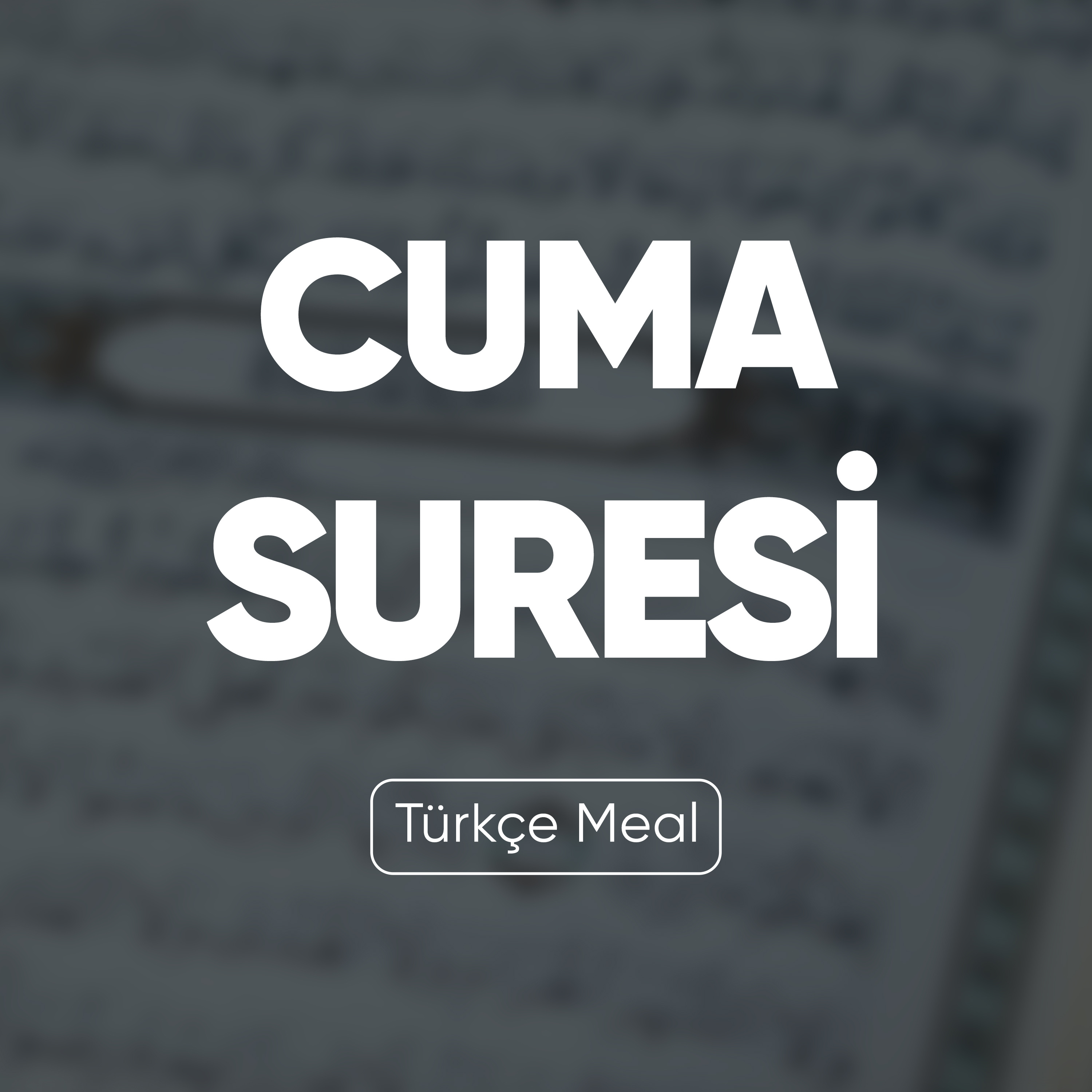 Cuma Suresi | Kuran Dinle (Türkçe Meal)