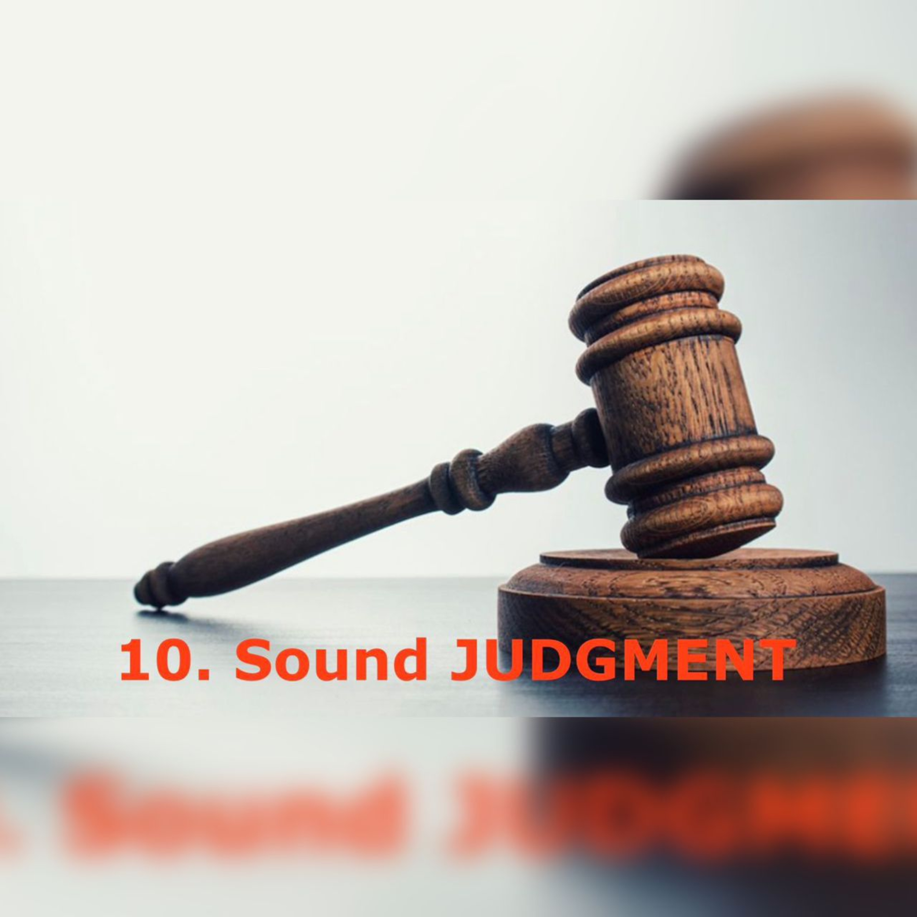 Sound JUDGEMENT - The A-Z of Order episode artwork