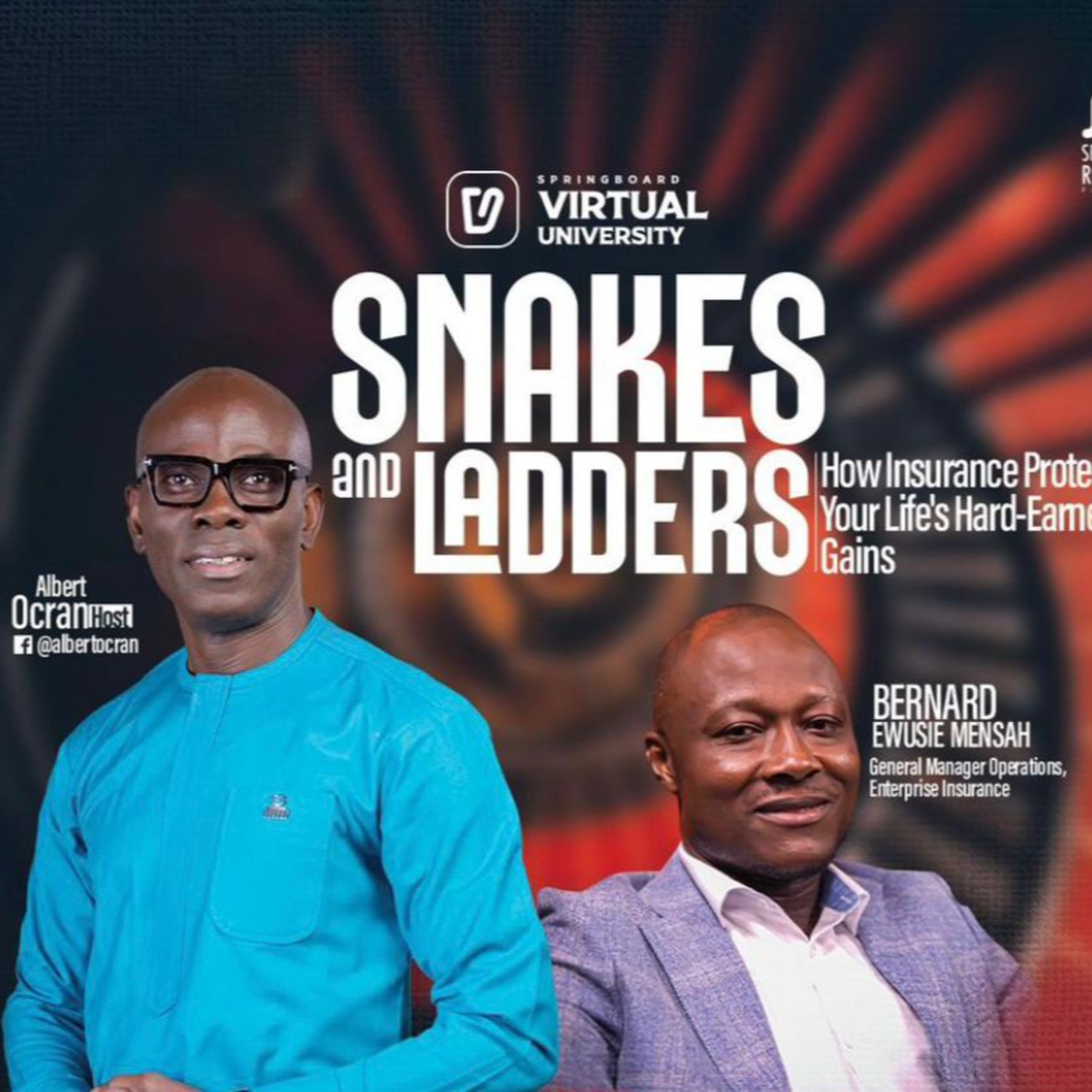 Virtual University - How Insurance Protects Your Life with Bernard Ewusie Mensah episode artwork