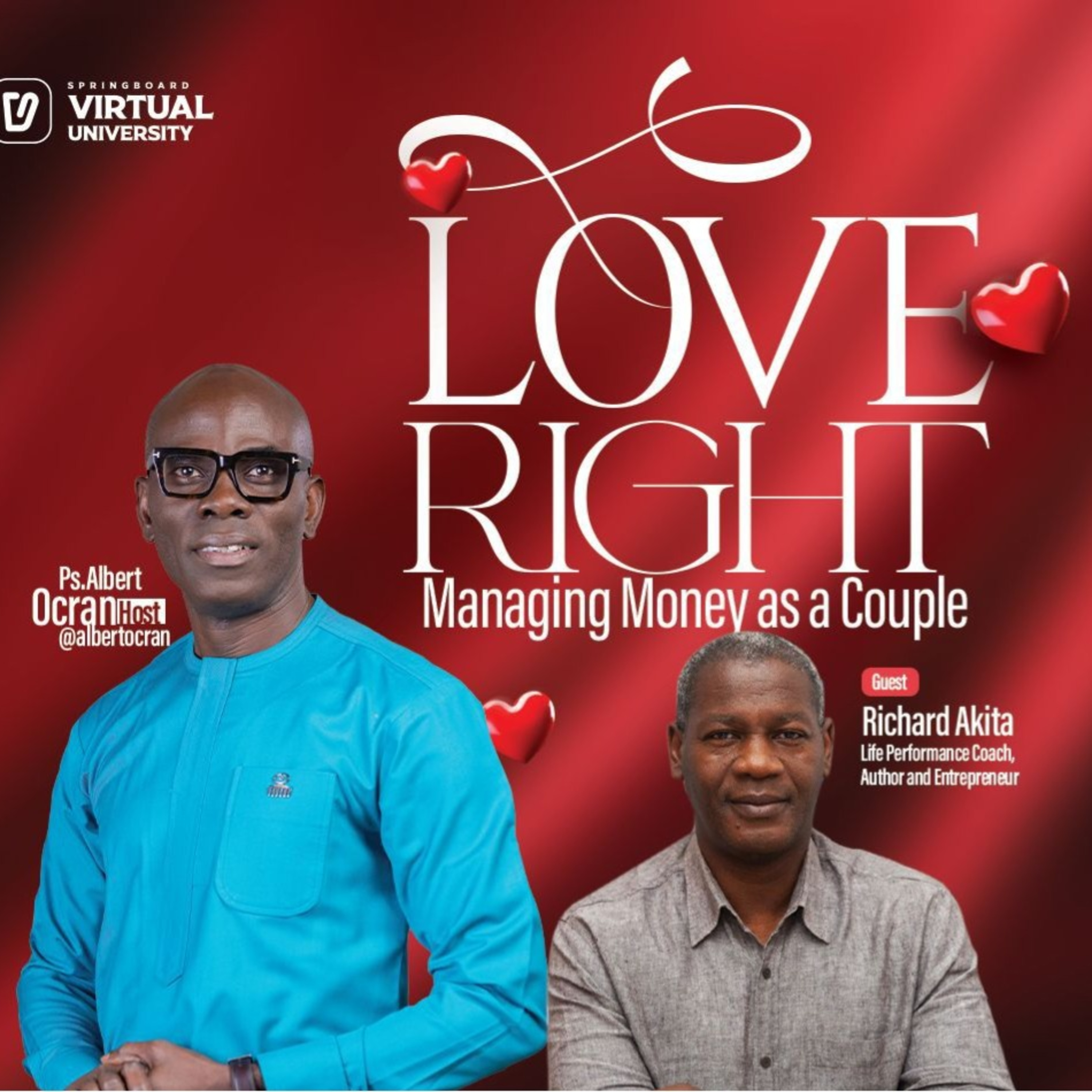 Virtual University - Managing Money as a Couple with Richard Akita episode artwork