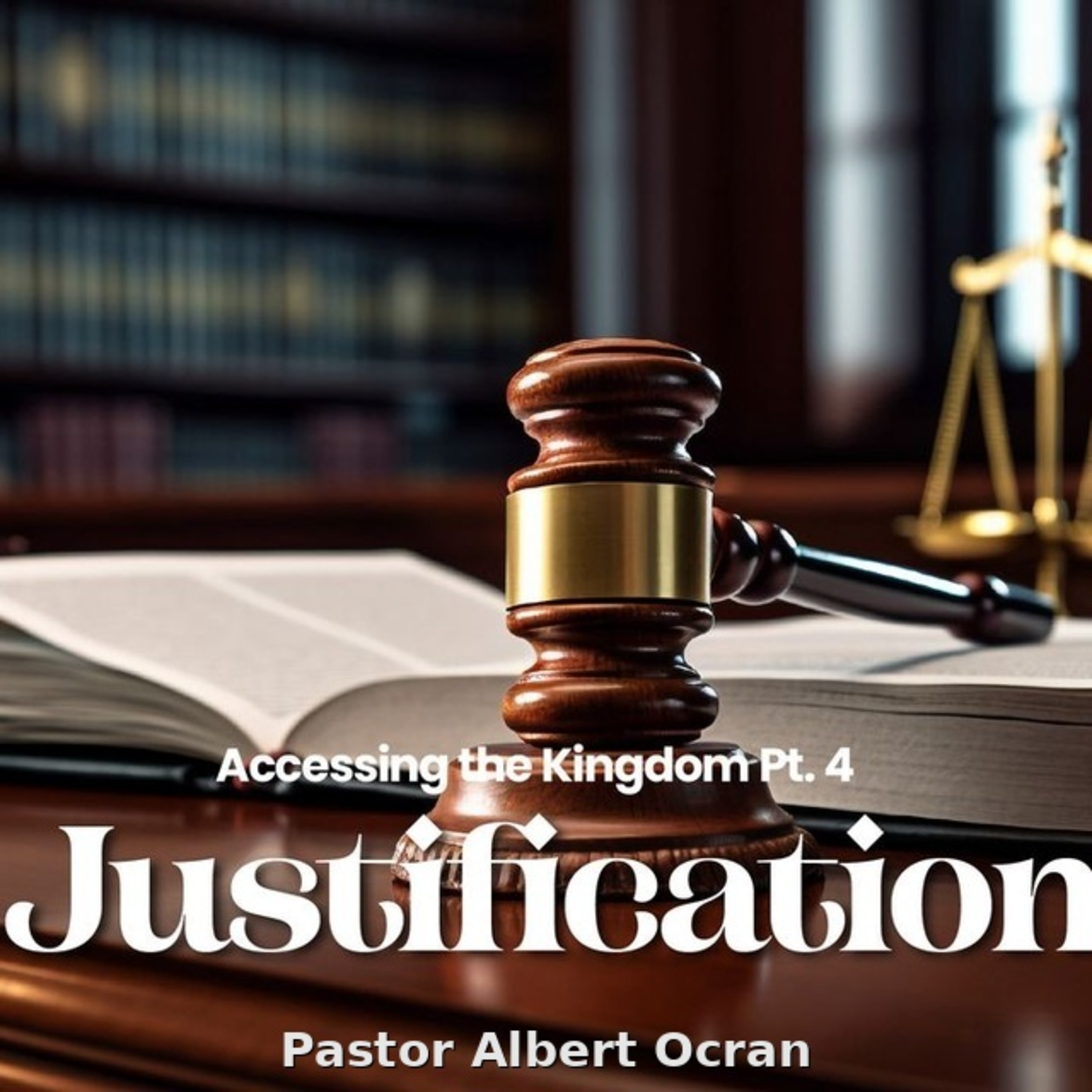JUSTIFICATION - Accessing the Kingdom Part 4 episode artwork