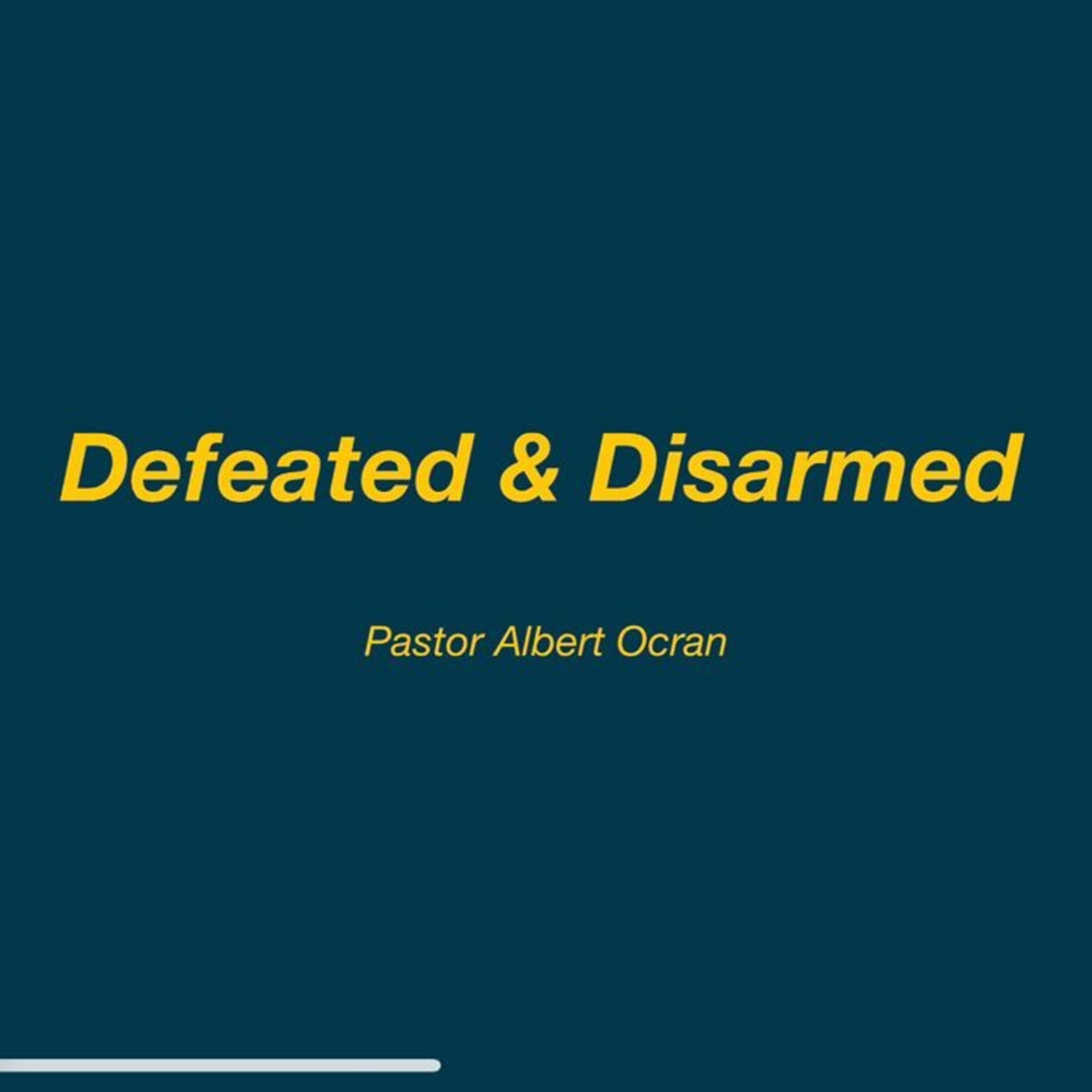 Defeated & Disarmed episode artwork