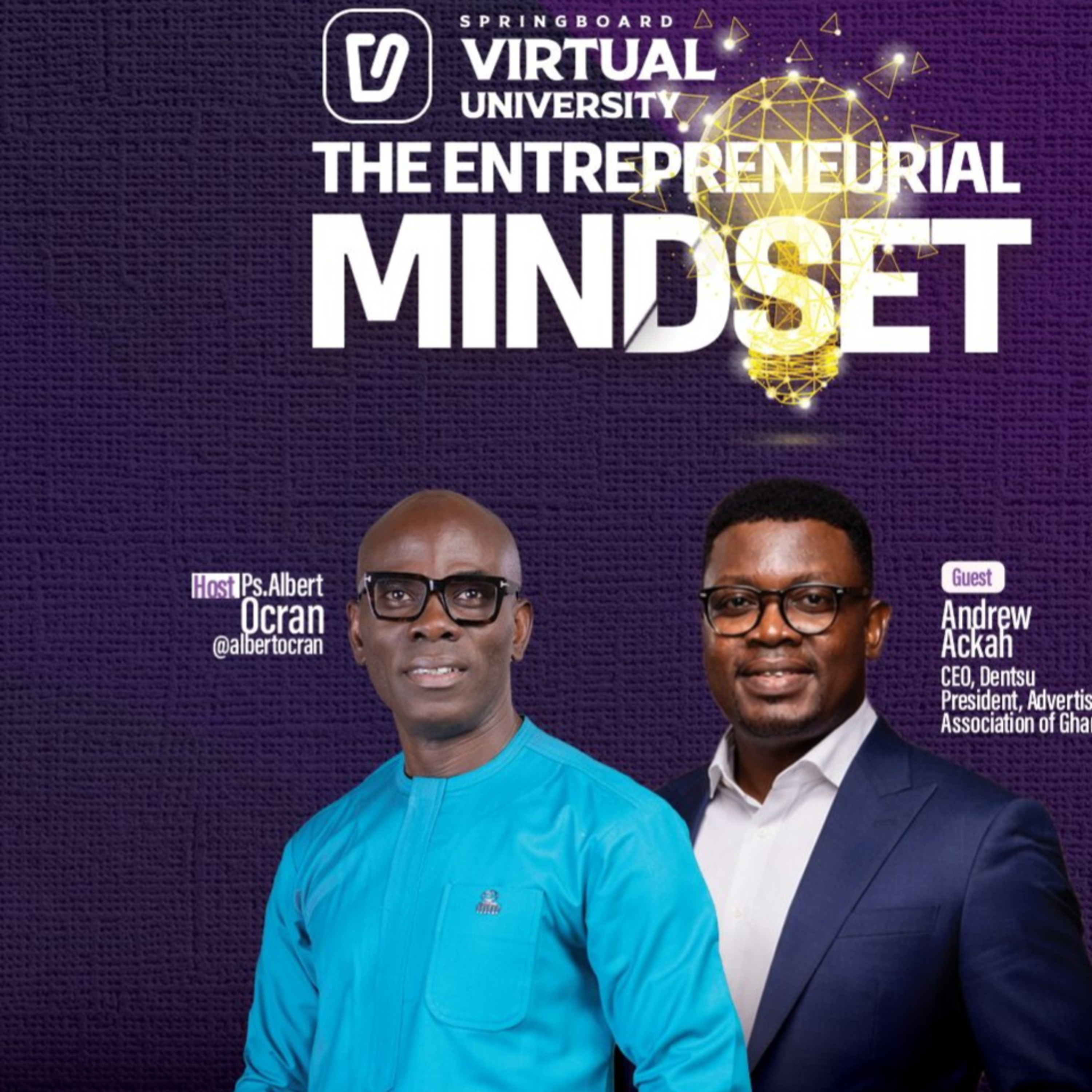 Virtual University - The Entrepreneurial Mindset with Andrew Ackah episode artwork